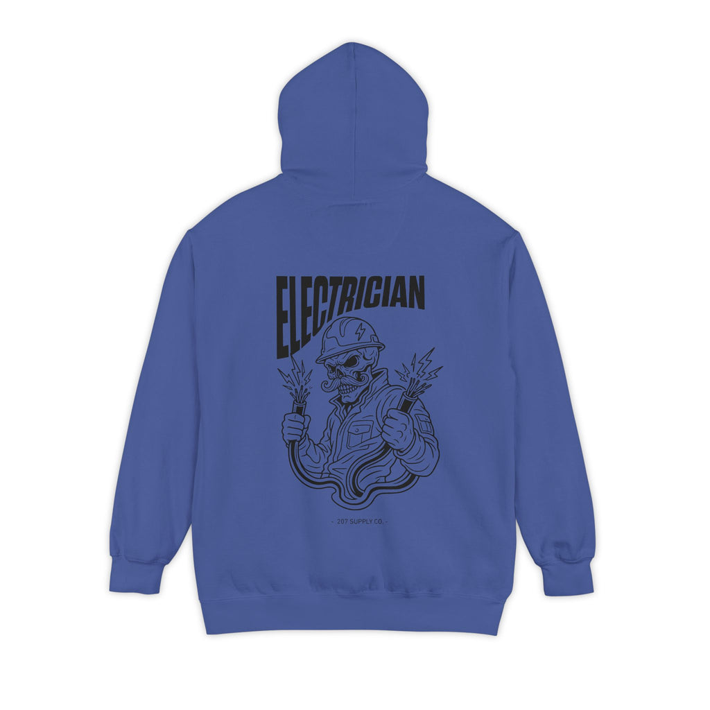 Electrician Skull Hoodie