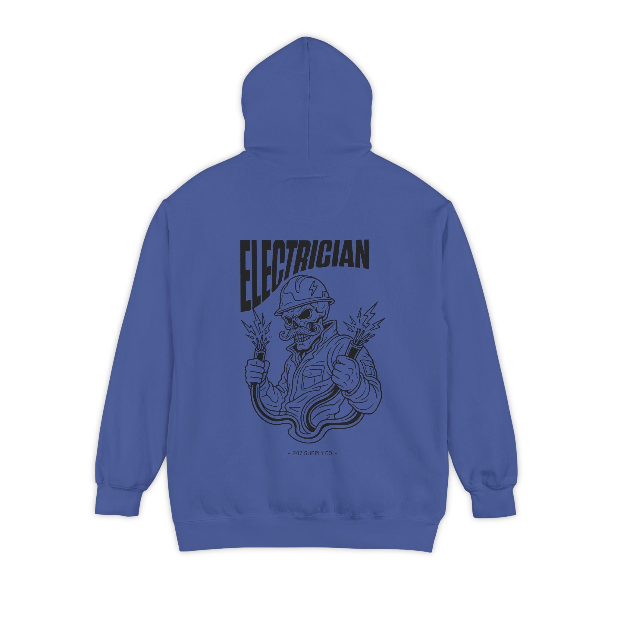 Electrician Skull Hoodie