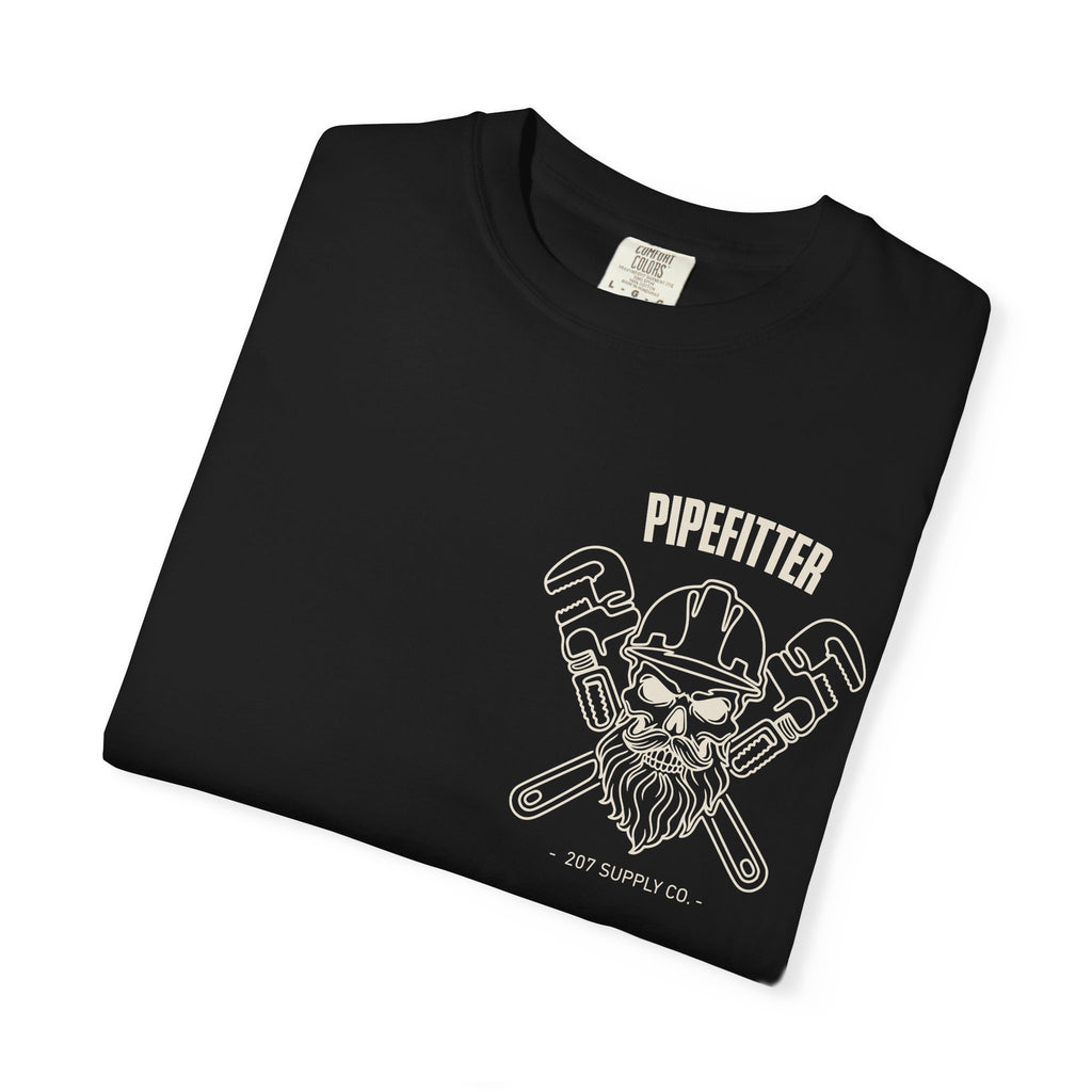 Pipefitter Skull Tee - Dark
