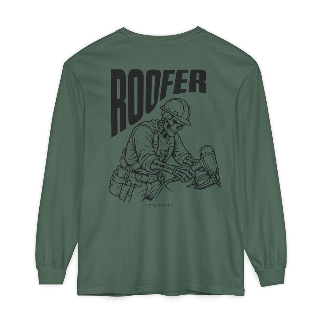 Roofer Skull Long Sleeve