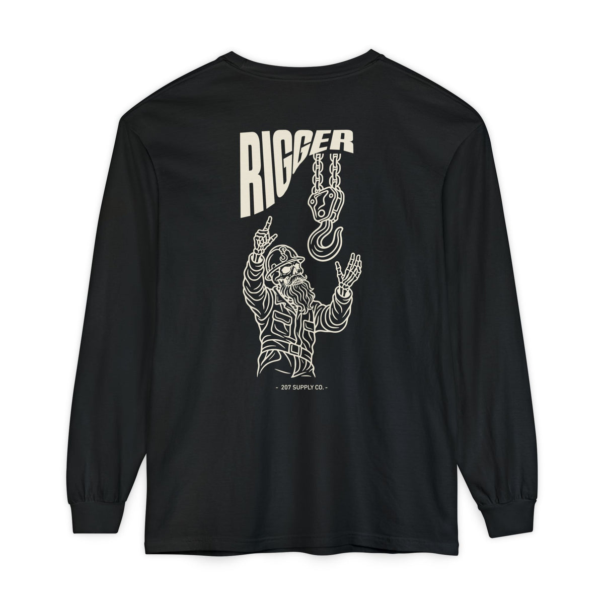 Rigger Skull Long Sleeve - Dark