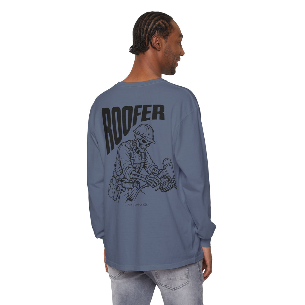 Roofer Skull Long Sleeve