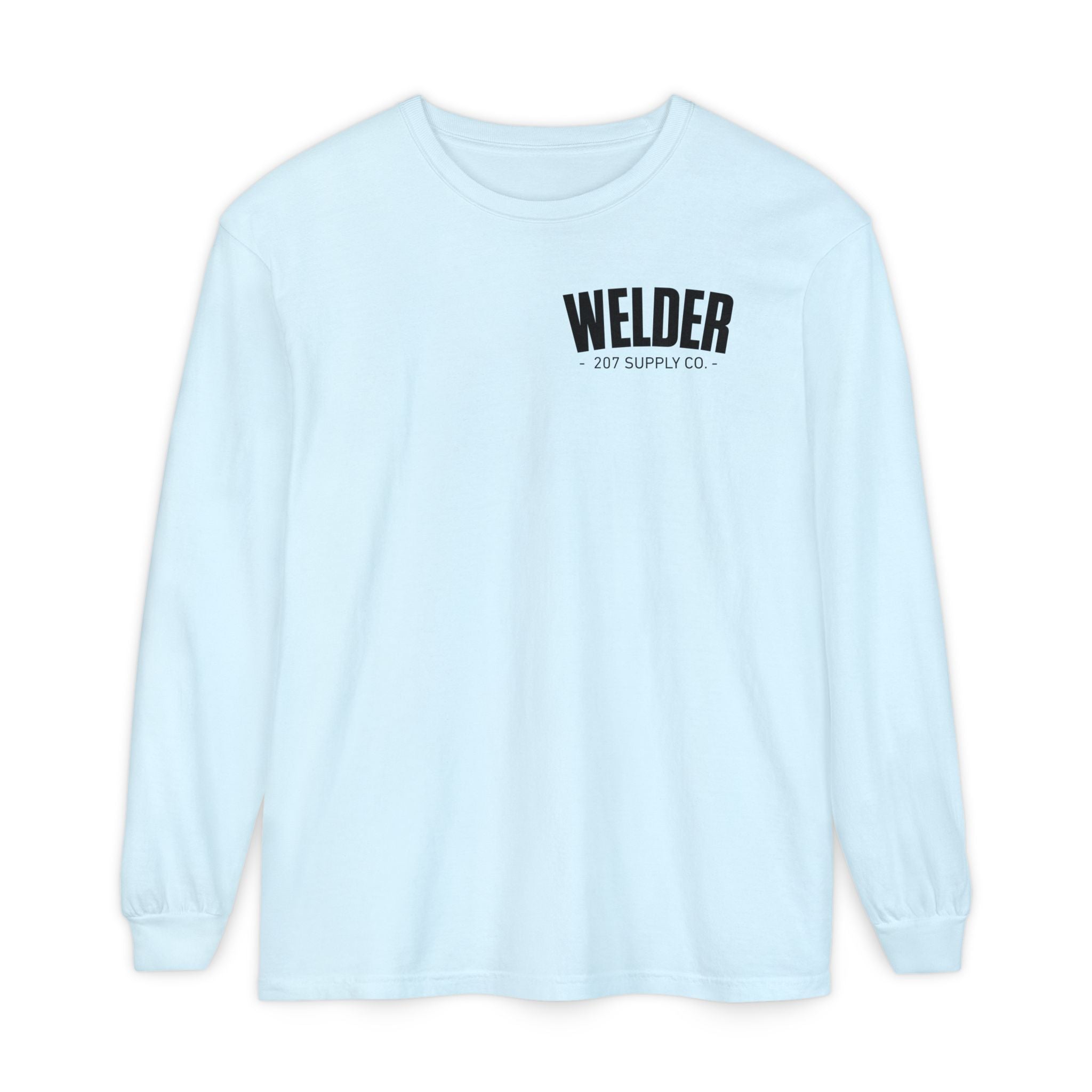 Welder Long Sleeve Tee — Chambray