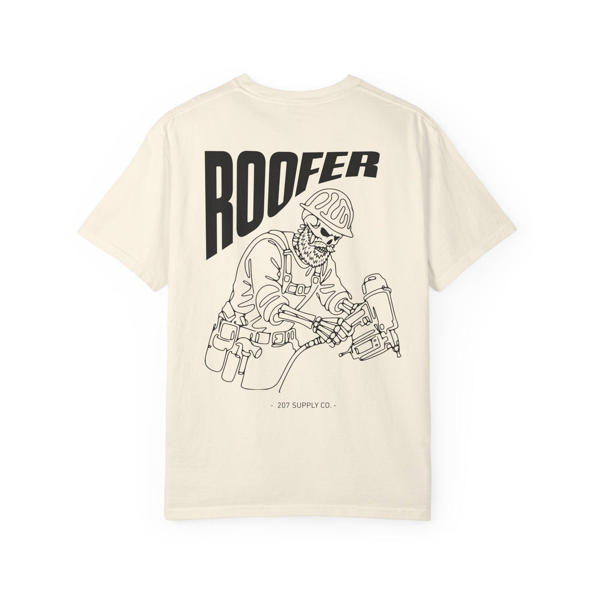 Roofer Skull Tee
