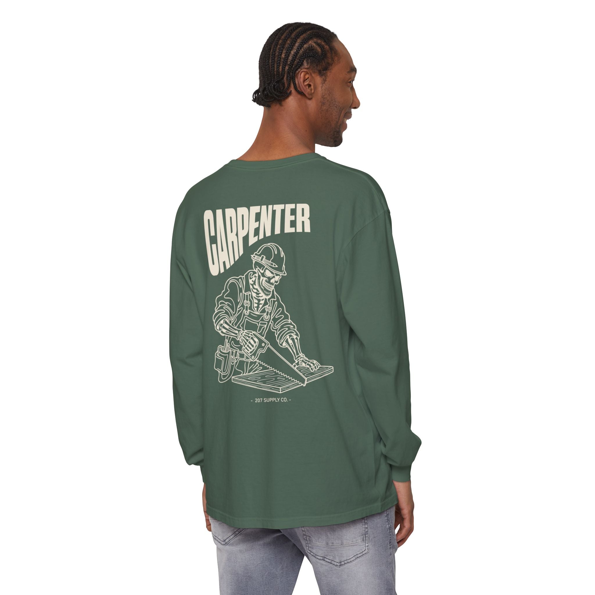 Carpenter Long Sleeve Tee - Dark