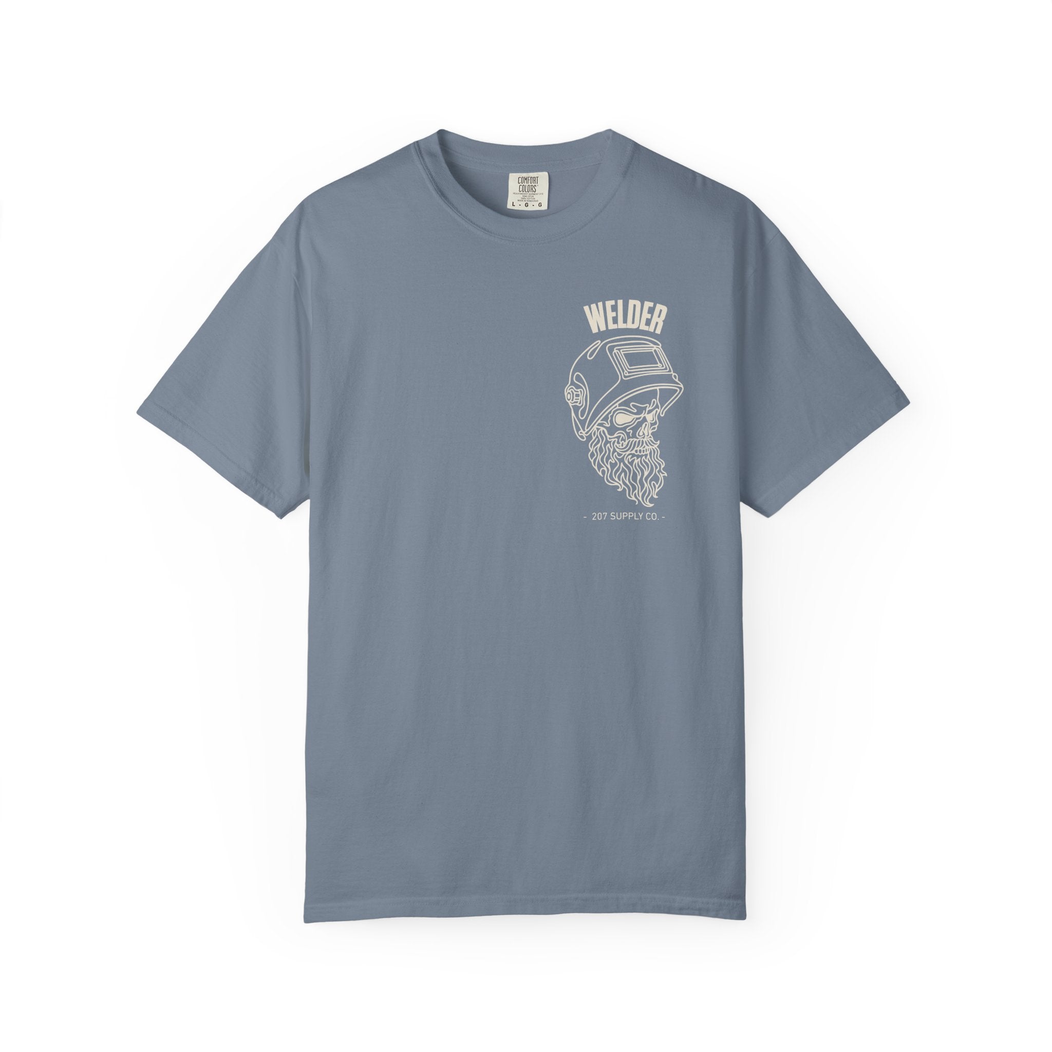 Welder Skull Tee - Dark — Blue Jean