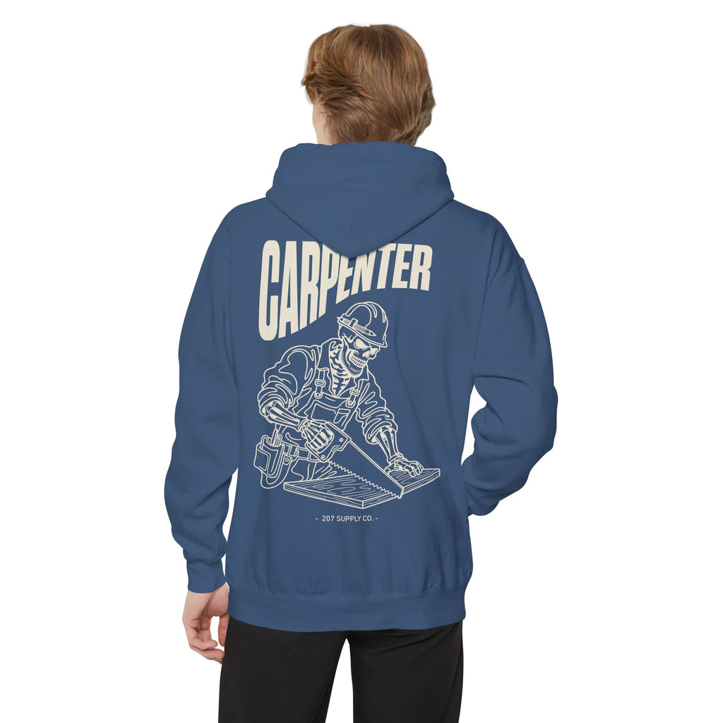 Carpenter Skull Hoodie - Dark