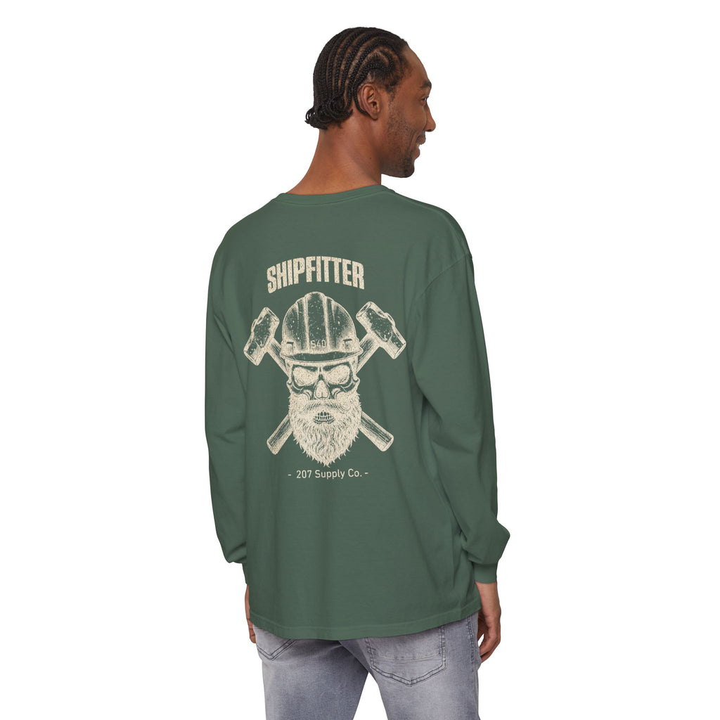 Shipfitter Skull & Hammer Long Sleeve - Dark Colors