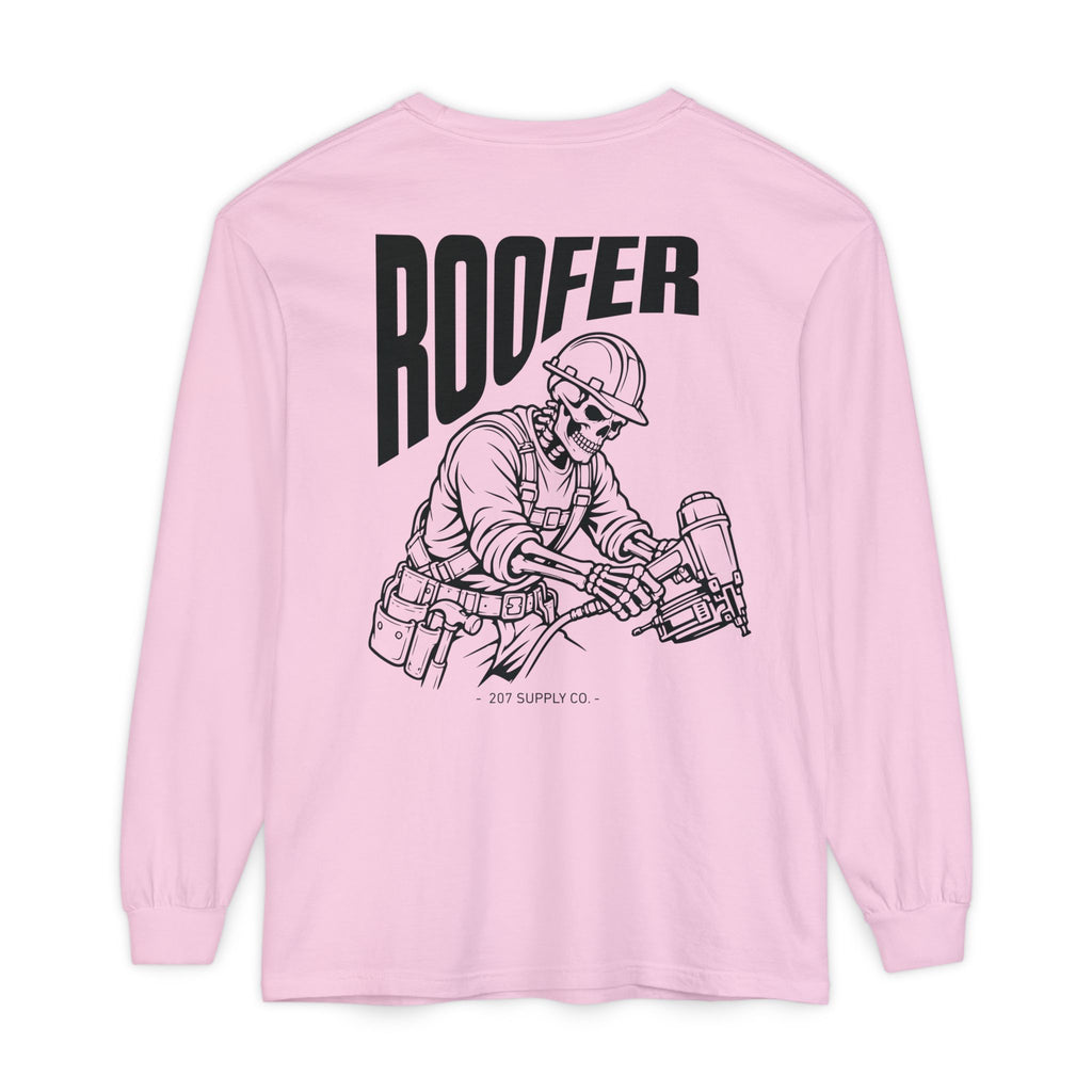Roofer Skull Long Sleeve