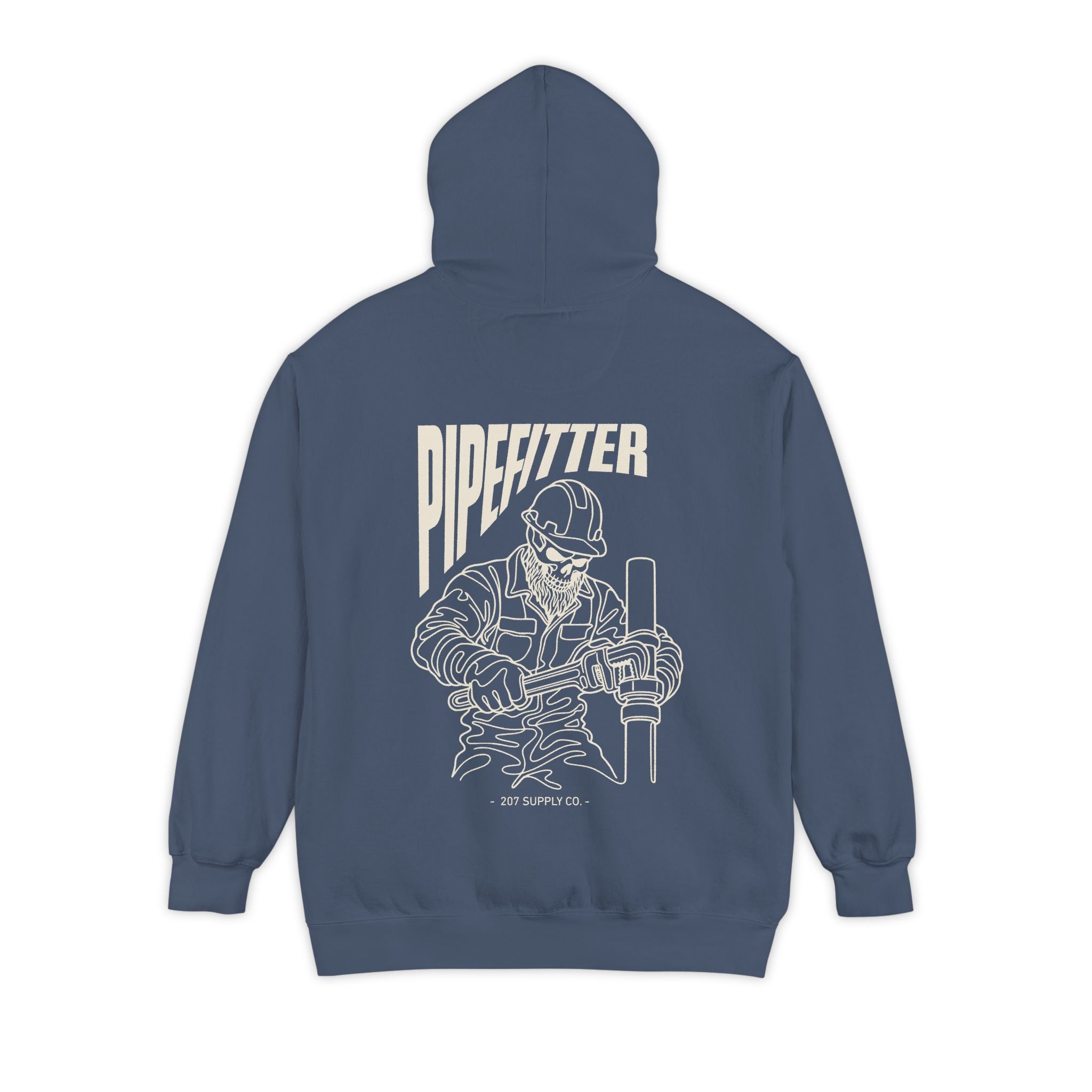 Pipefitter Skull Hoodie