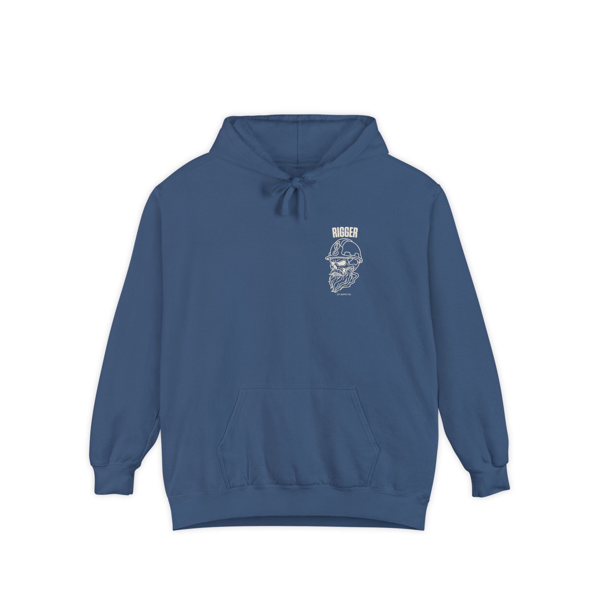 Rigger Skull Hoodie - Dark