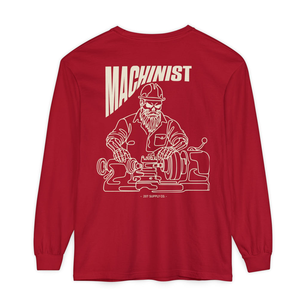 Machinist Skull Long Sleeve - Dark