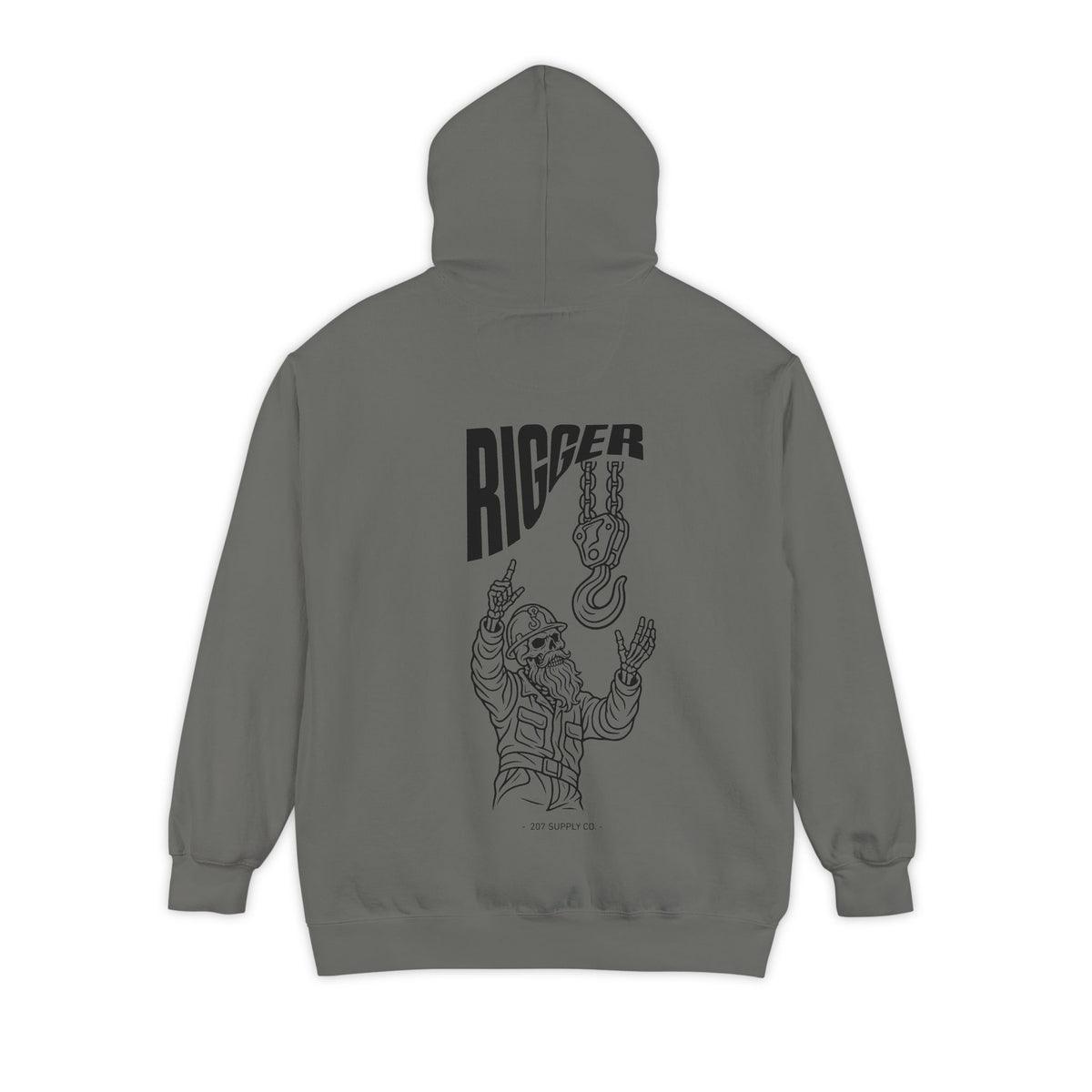 Rigger Skull Hoodie