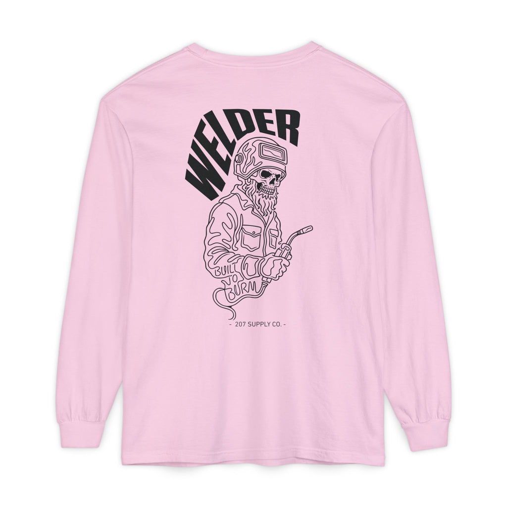 Welder Skull Long Sleeve Tee