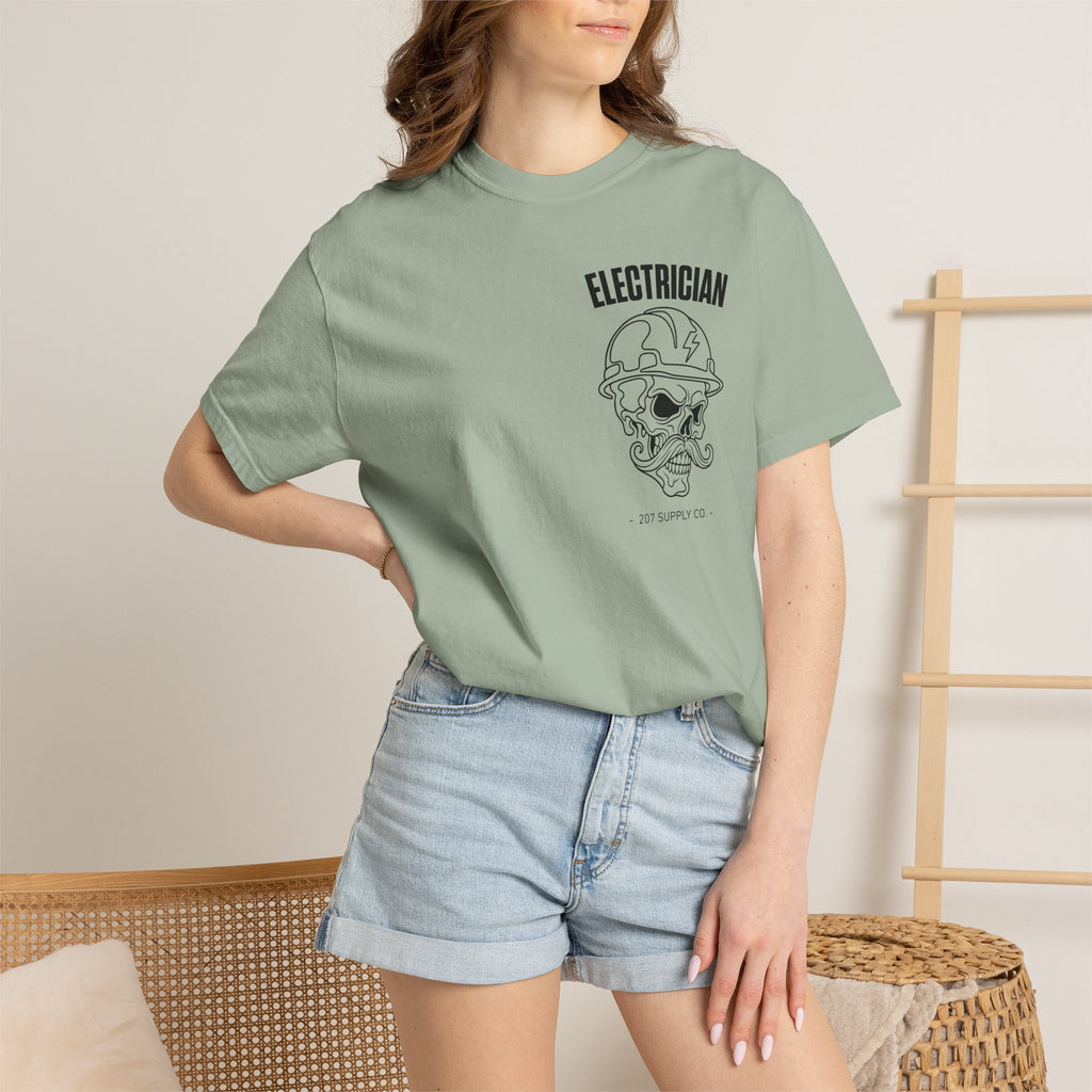 Electrician Skull Tee