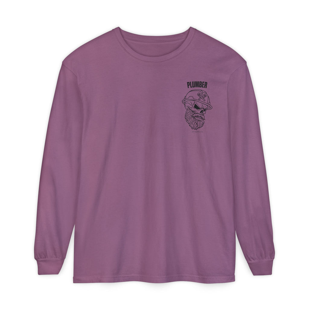 Plumber Skull Long Sleeve