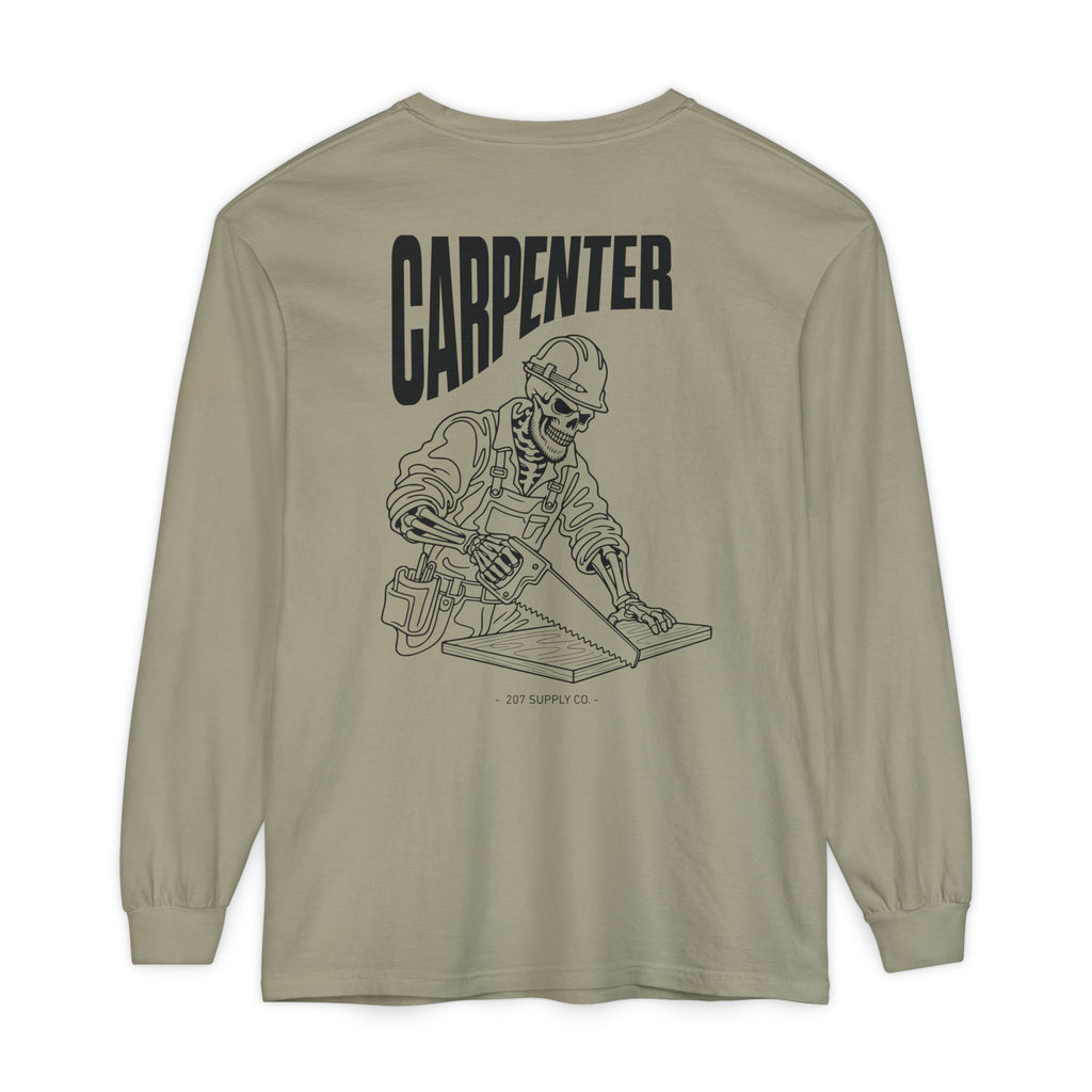 Carpenter Skull Long Sleeve Tee
