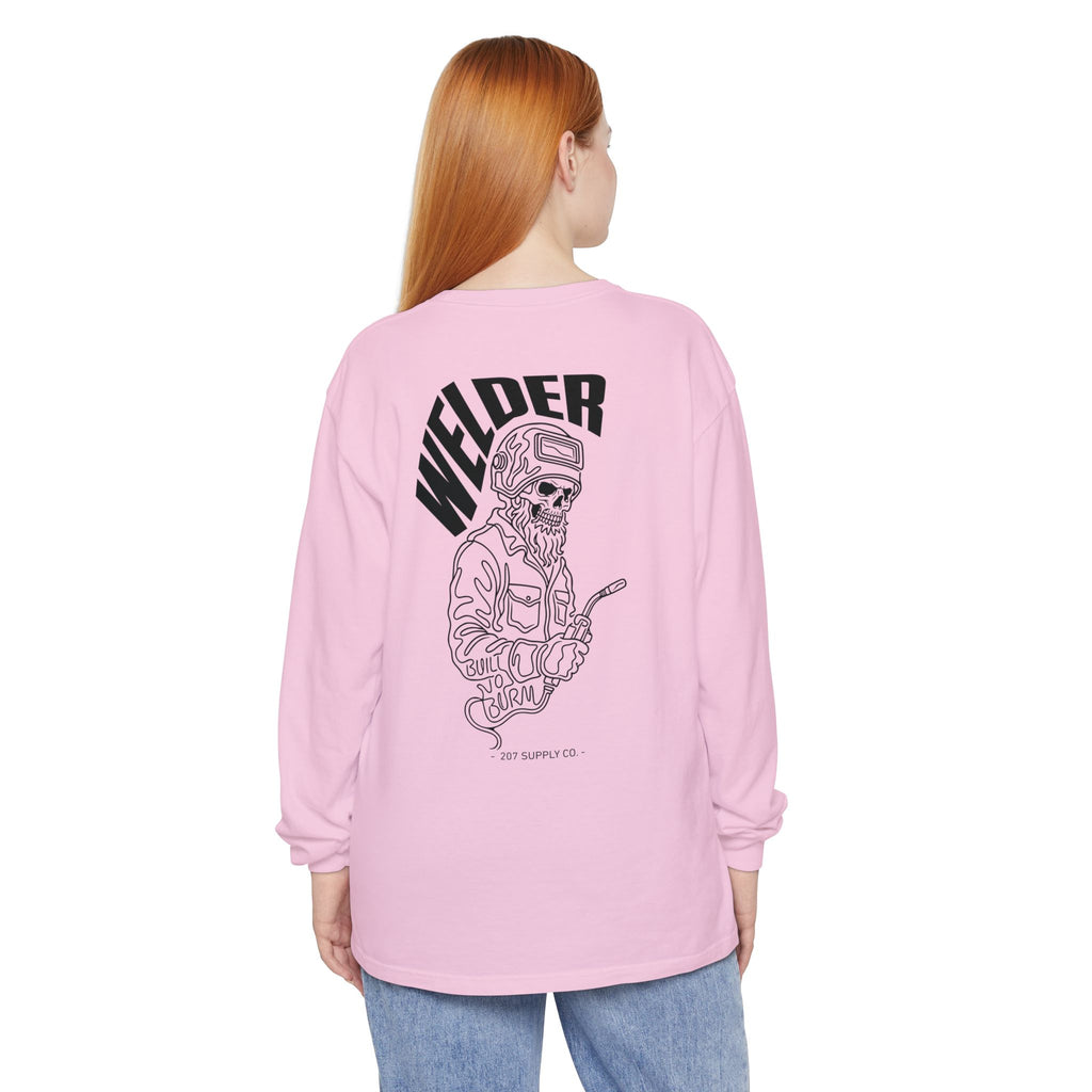 Welder Skull Long Sleeve Tee