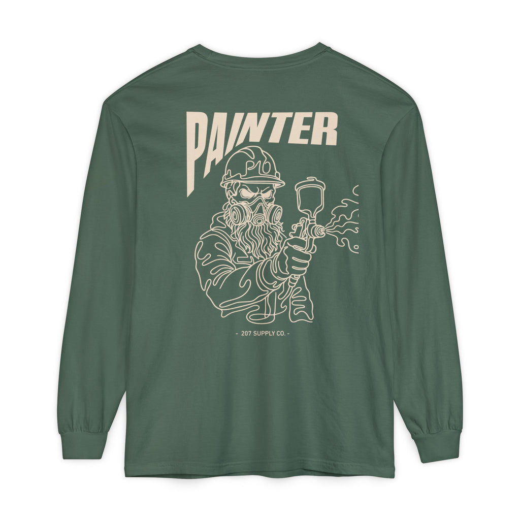 Painter Skull Long Sleeve - Dark