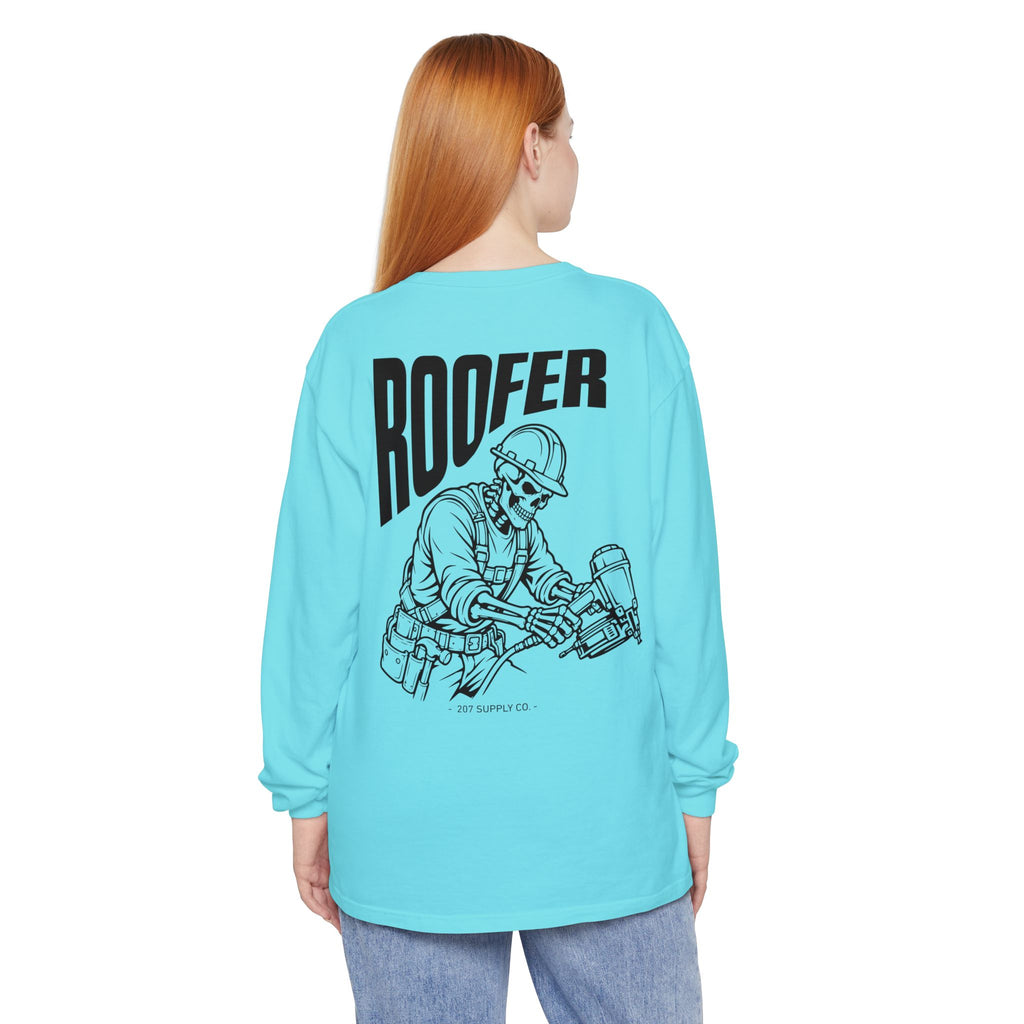 Roofer Skull Long Sleeve
