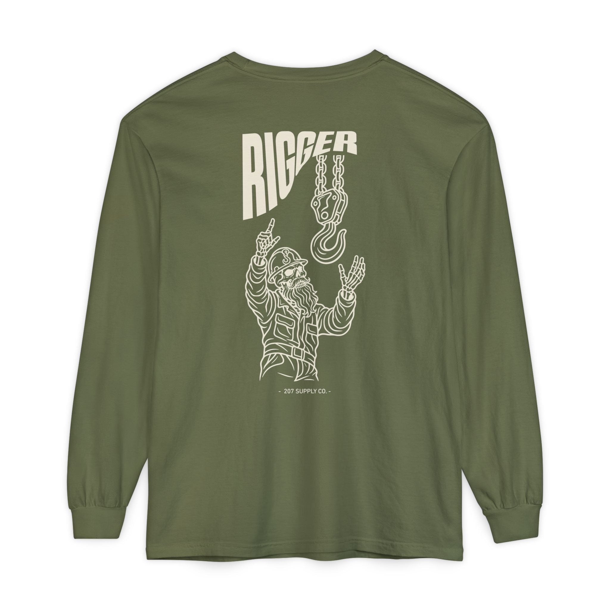 Rigger Skull Long Sleeve - Dark
