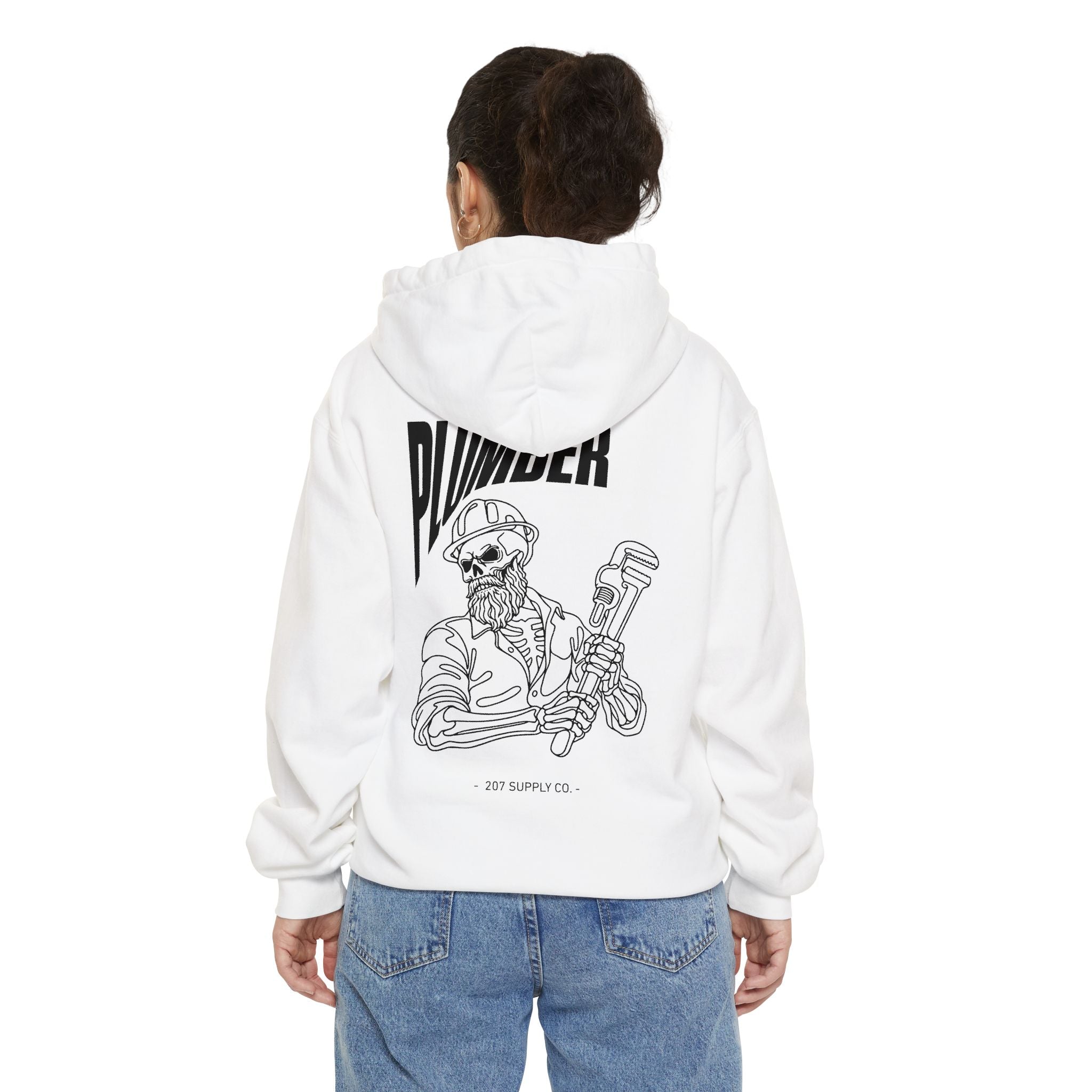 Plumber Skull Hoodie