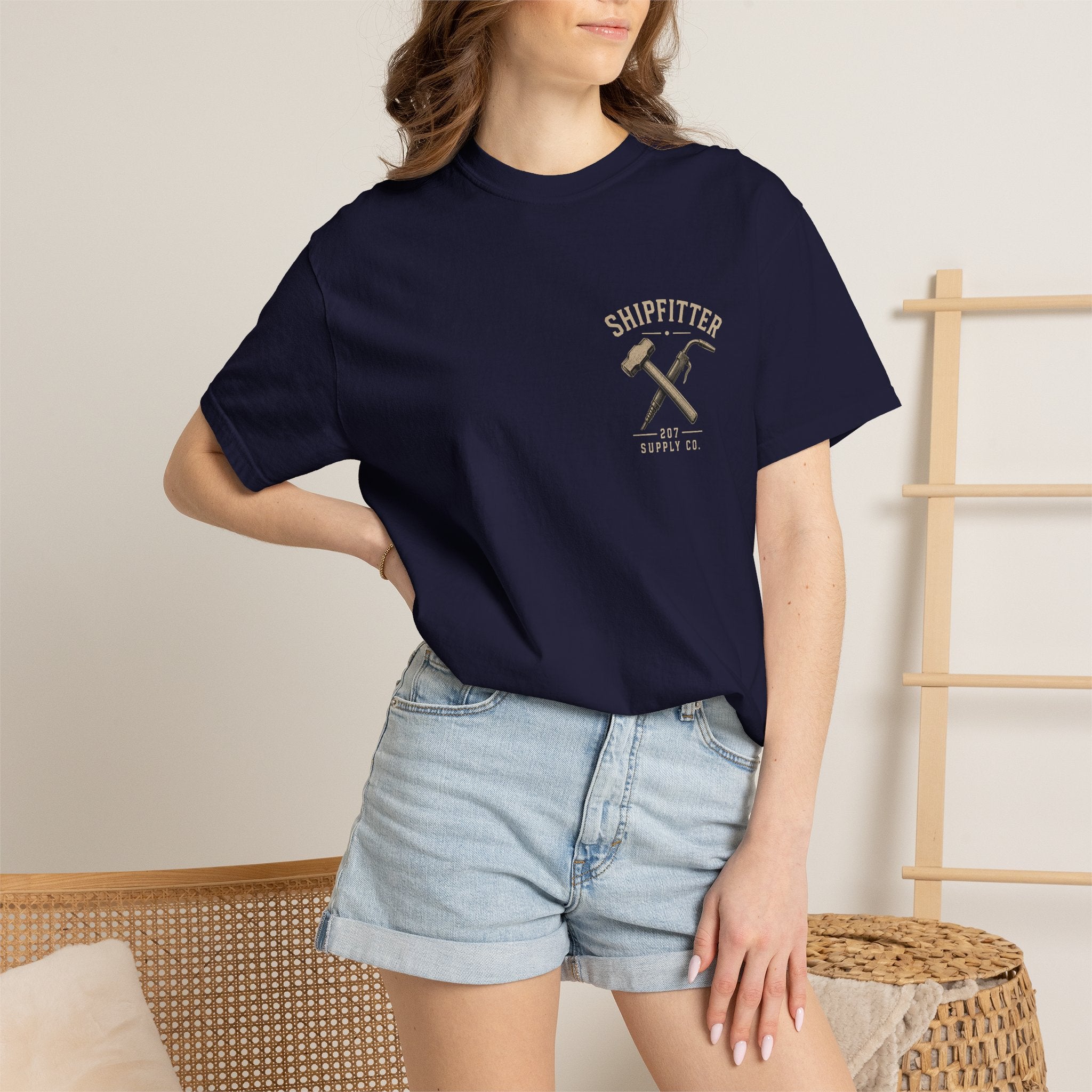 Premium Shipfitter Tee — Premium Garment-Dyed