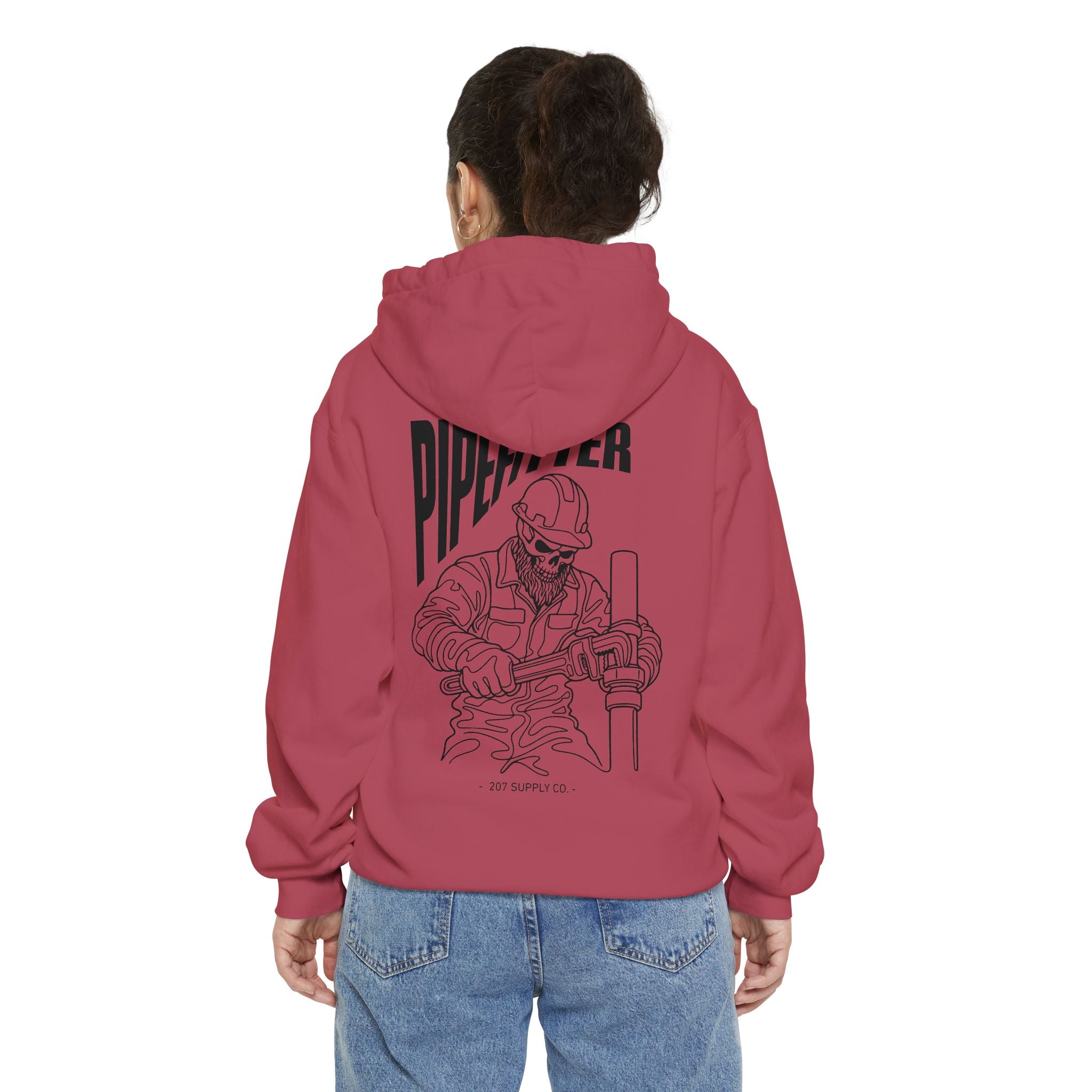 Pipefitter Skull Hoodie