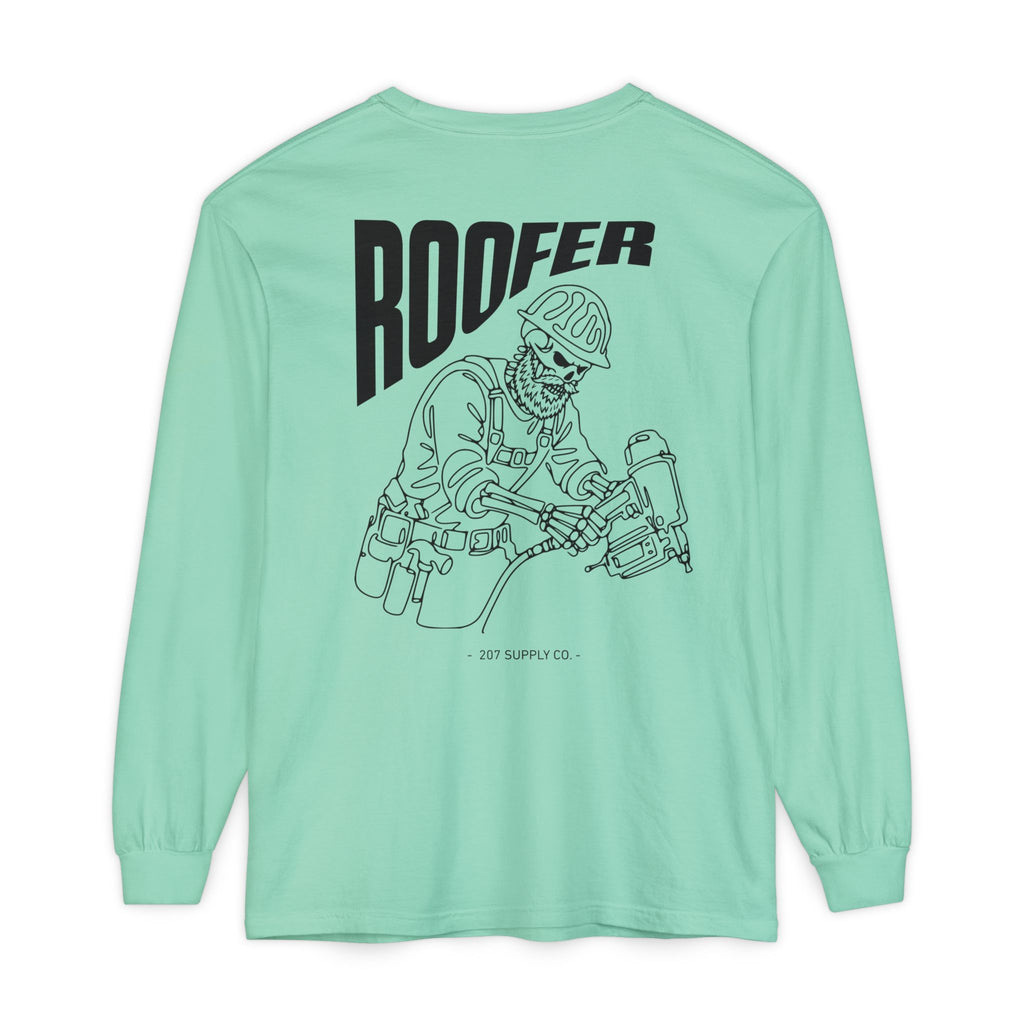 Roofer Skull Long Sleeve