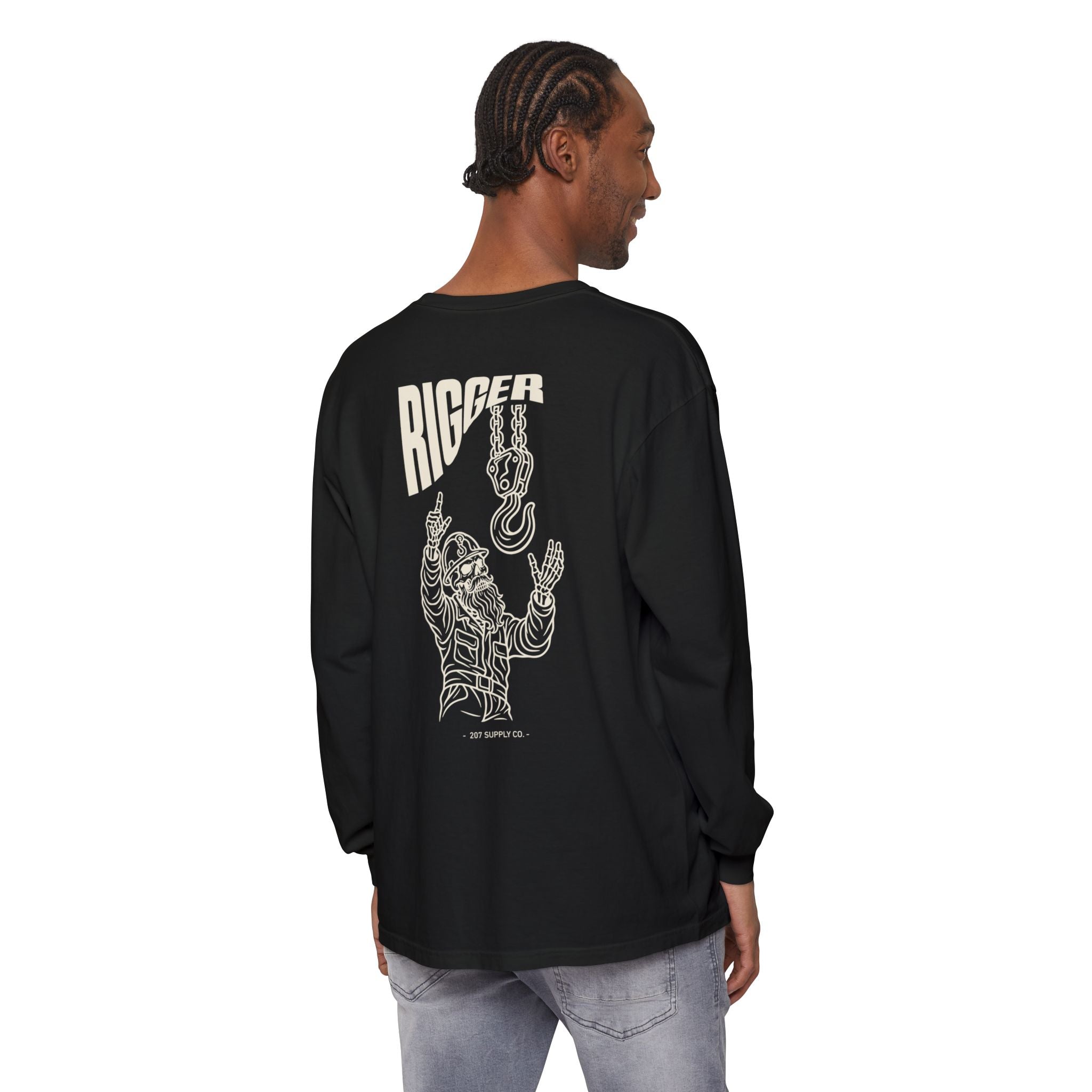 Rigger Skull Long Sleeve - Dark