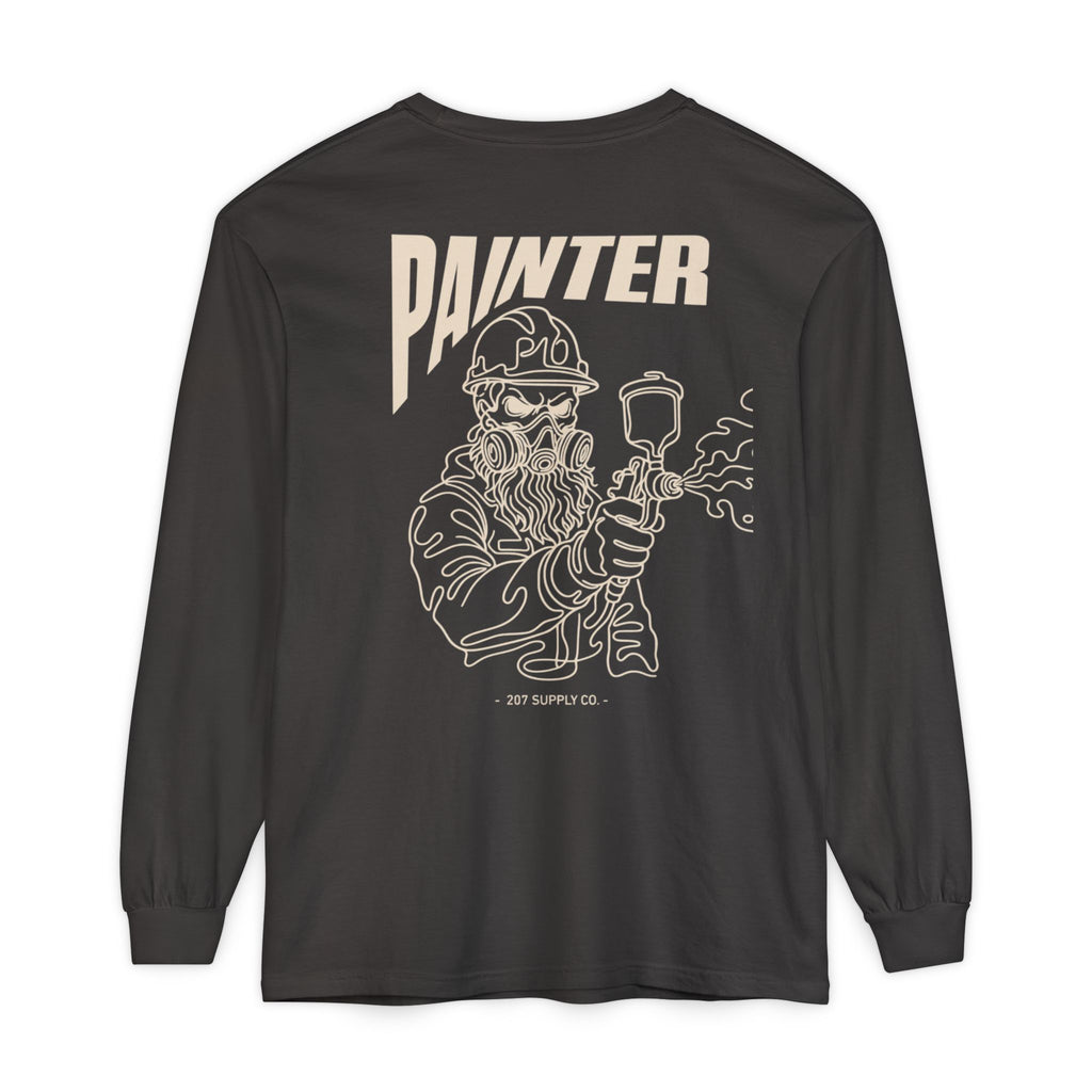Painter Skull Long Sleeve - Dark