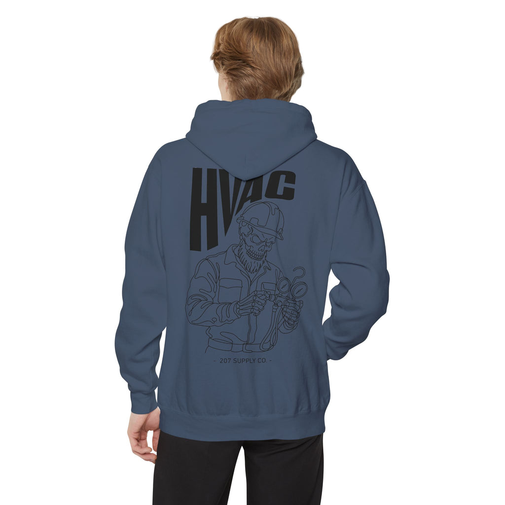 HVAC skull Hoodie