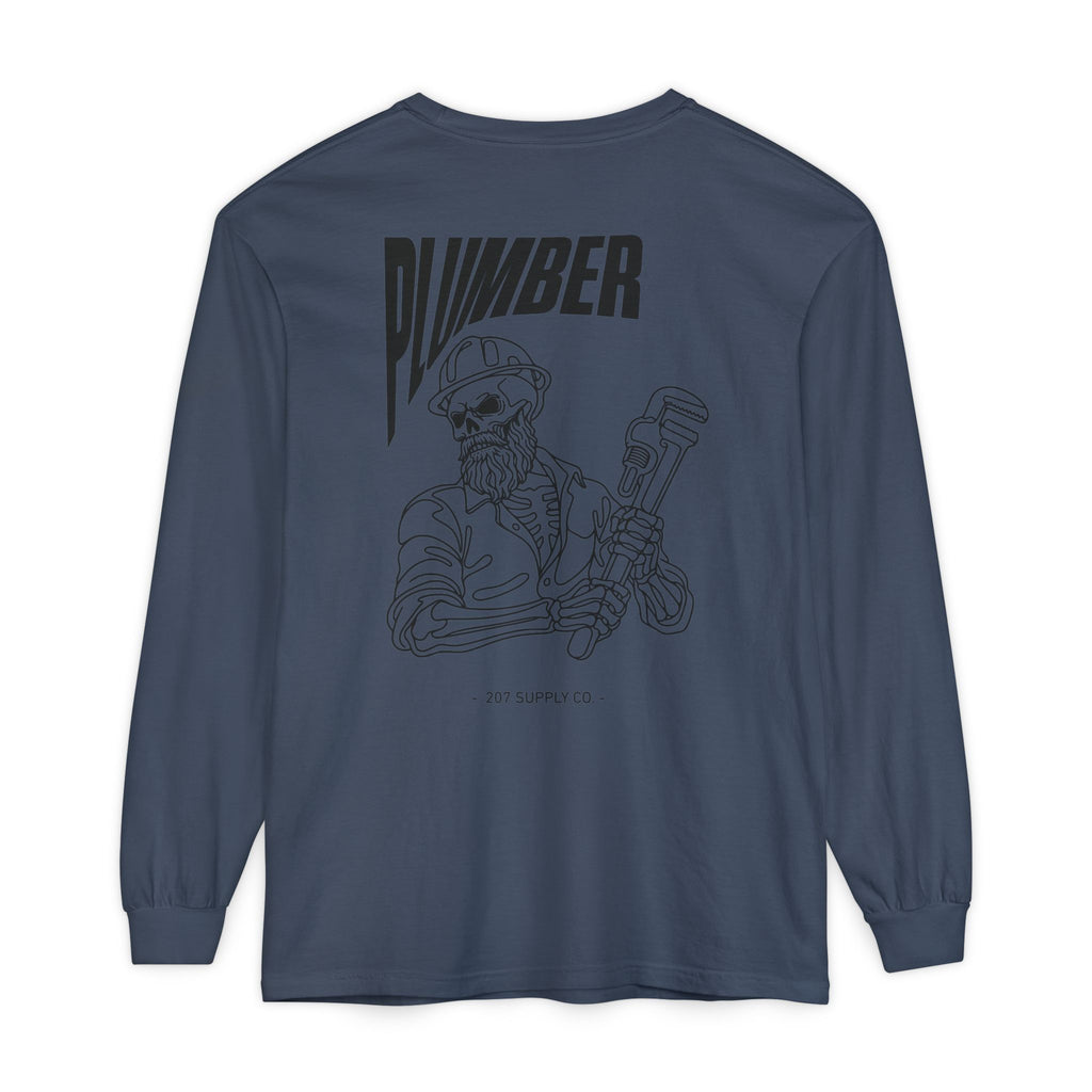 Plumber Skull Long Sleeve