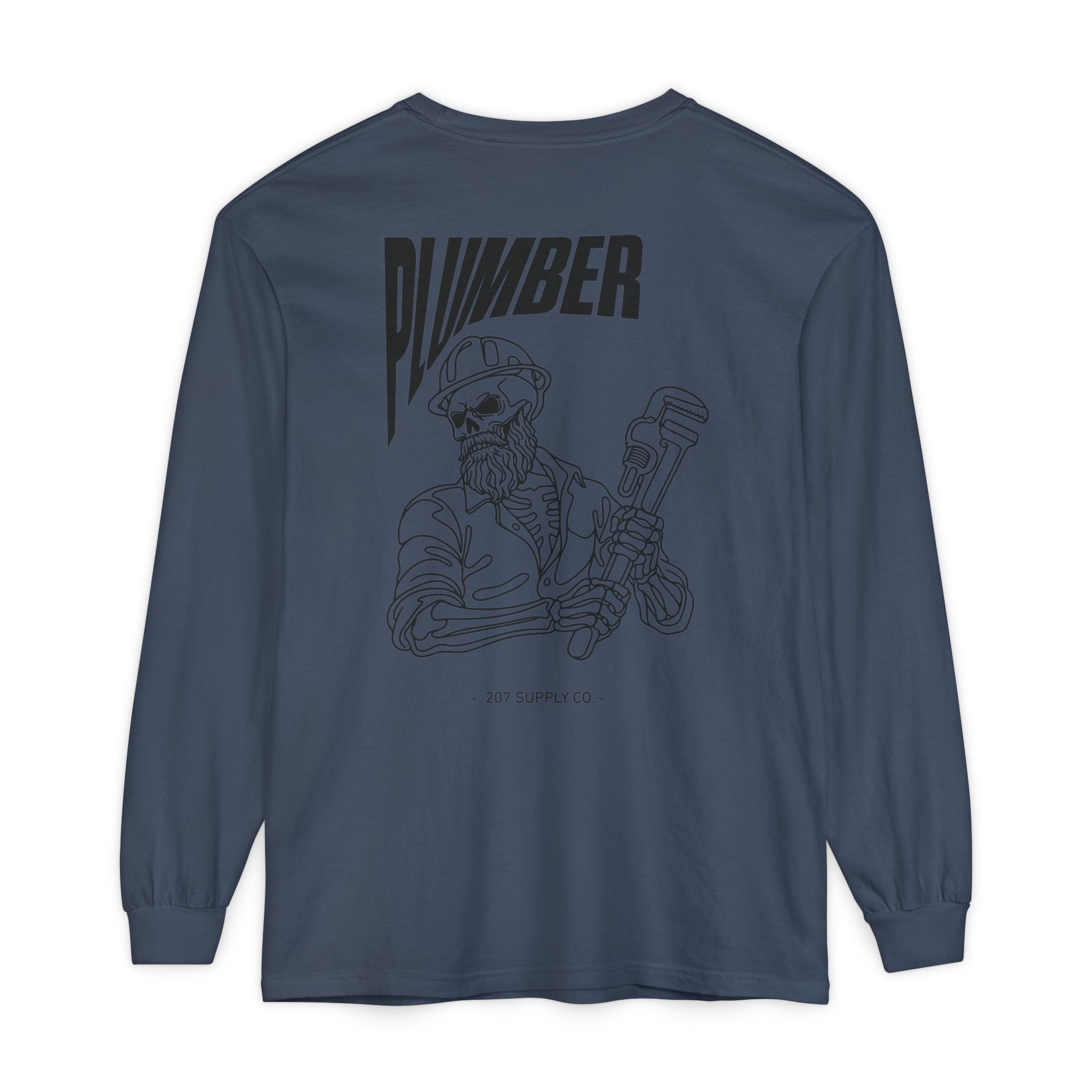 Plumber Skull Long Sleeve