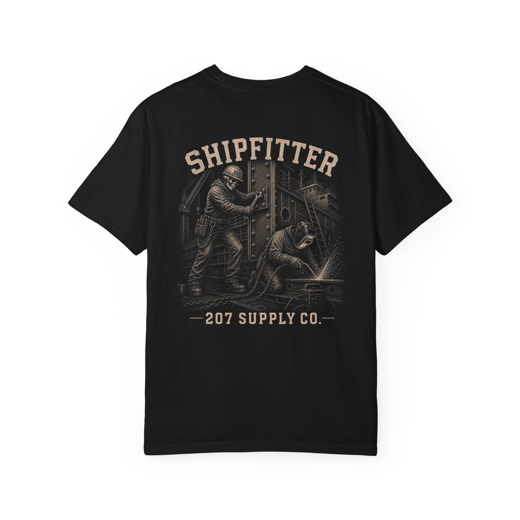 Premium Shipfitter Tee — Premium Garment-Dyed