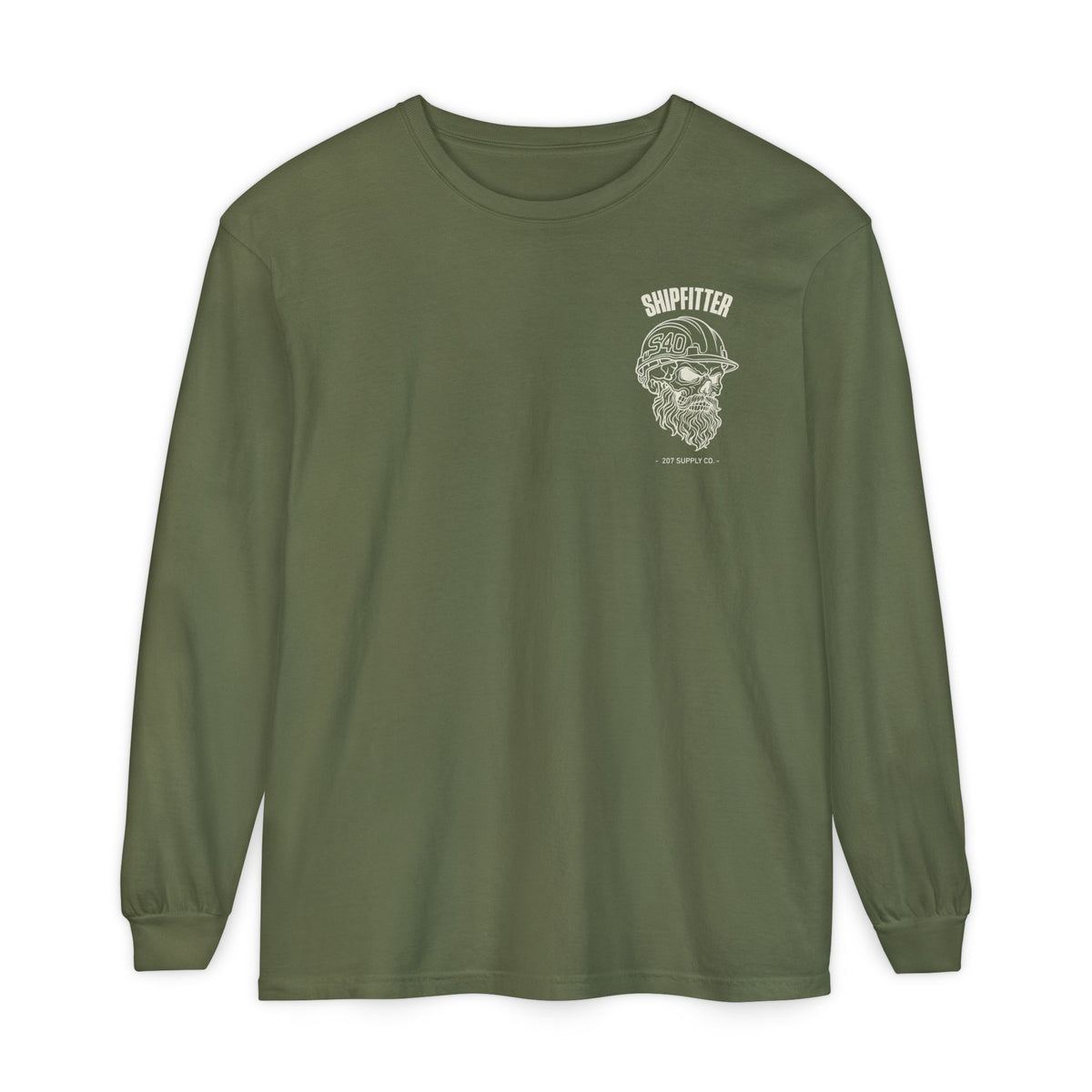 Shipfitter Skull Long Sleeve - Dark