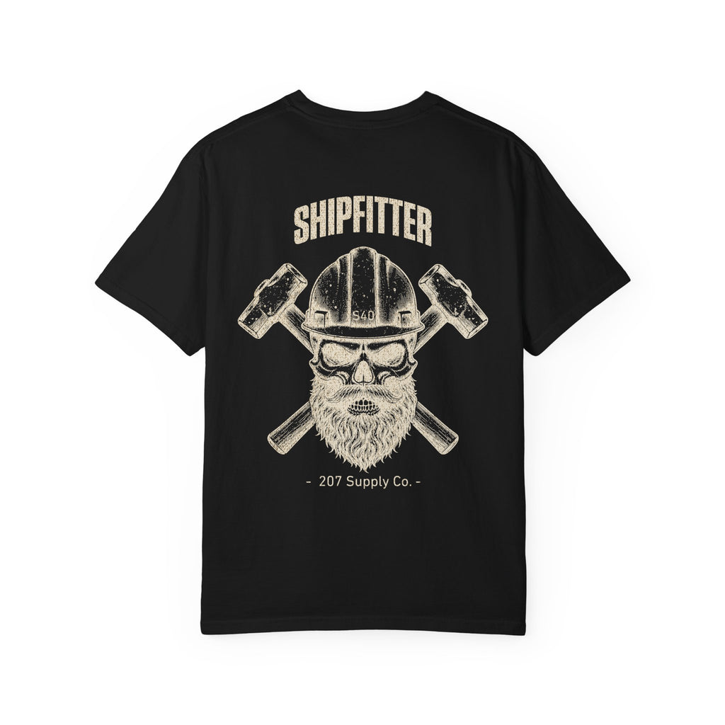 Shipfitter Skull & Hammer Tee - Dark Colors