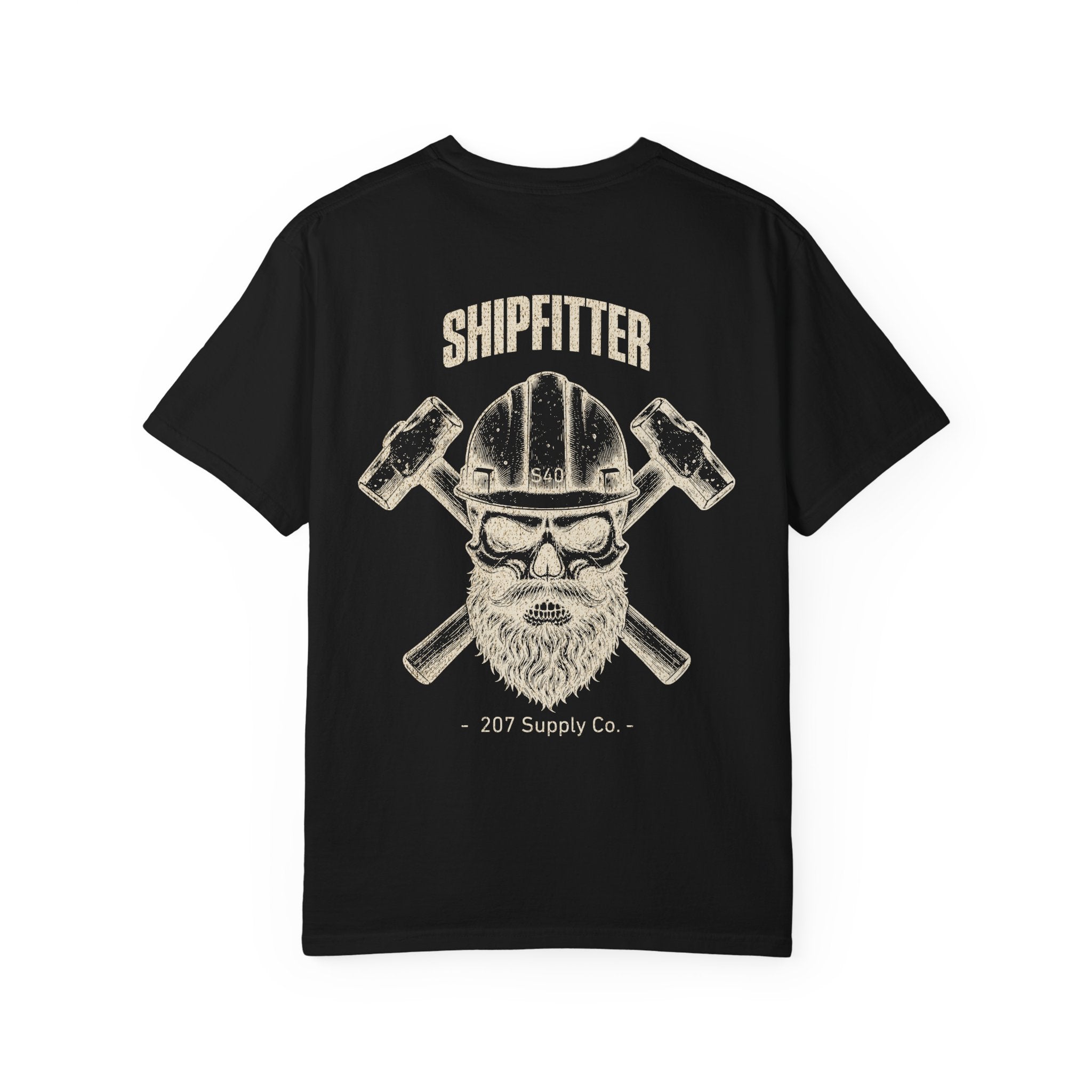 Shipfitter Skull & Hammer Tee - Dark Colors