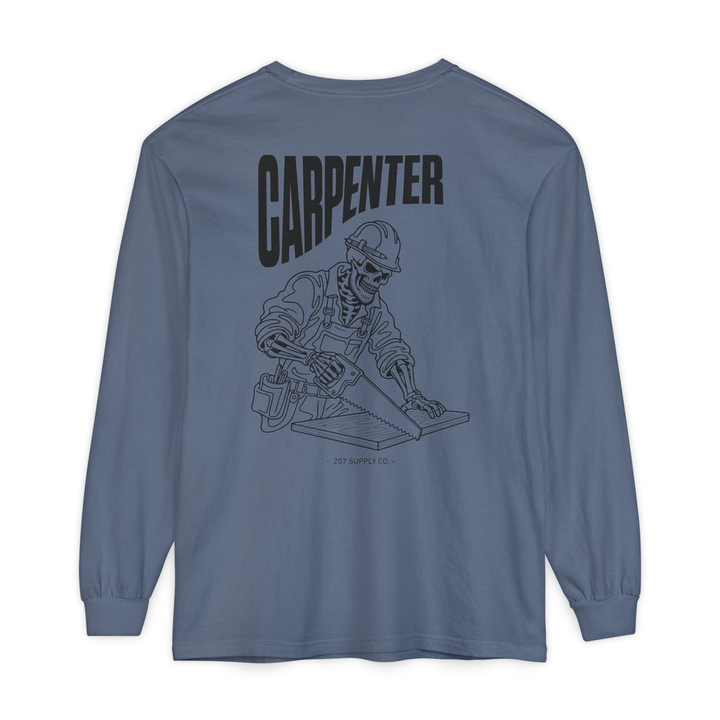 Carpenter Skull Long Sleeve Tee