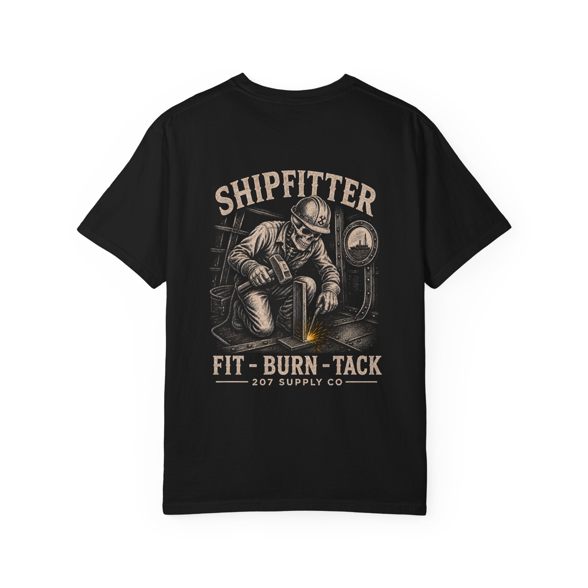 Premium Shipfitter Tee — Premium Garment-Dyed