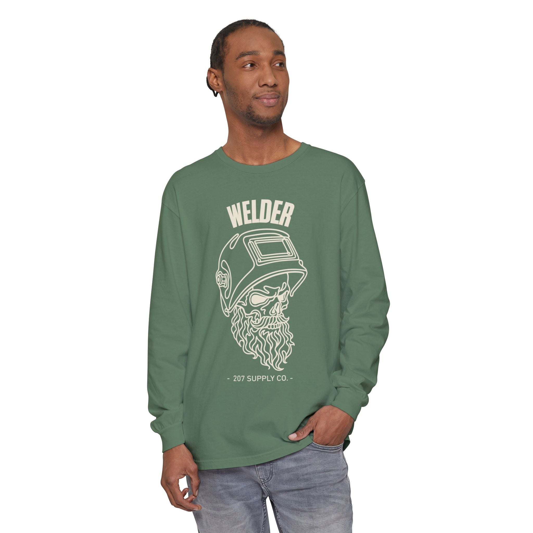 Welder Long Sleeve Tee - Dark