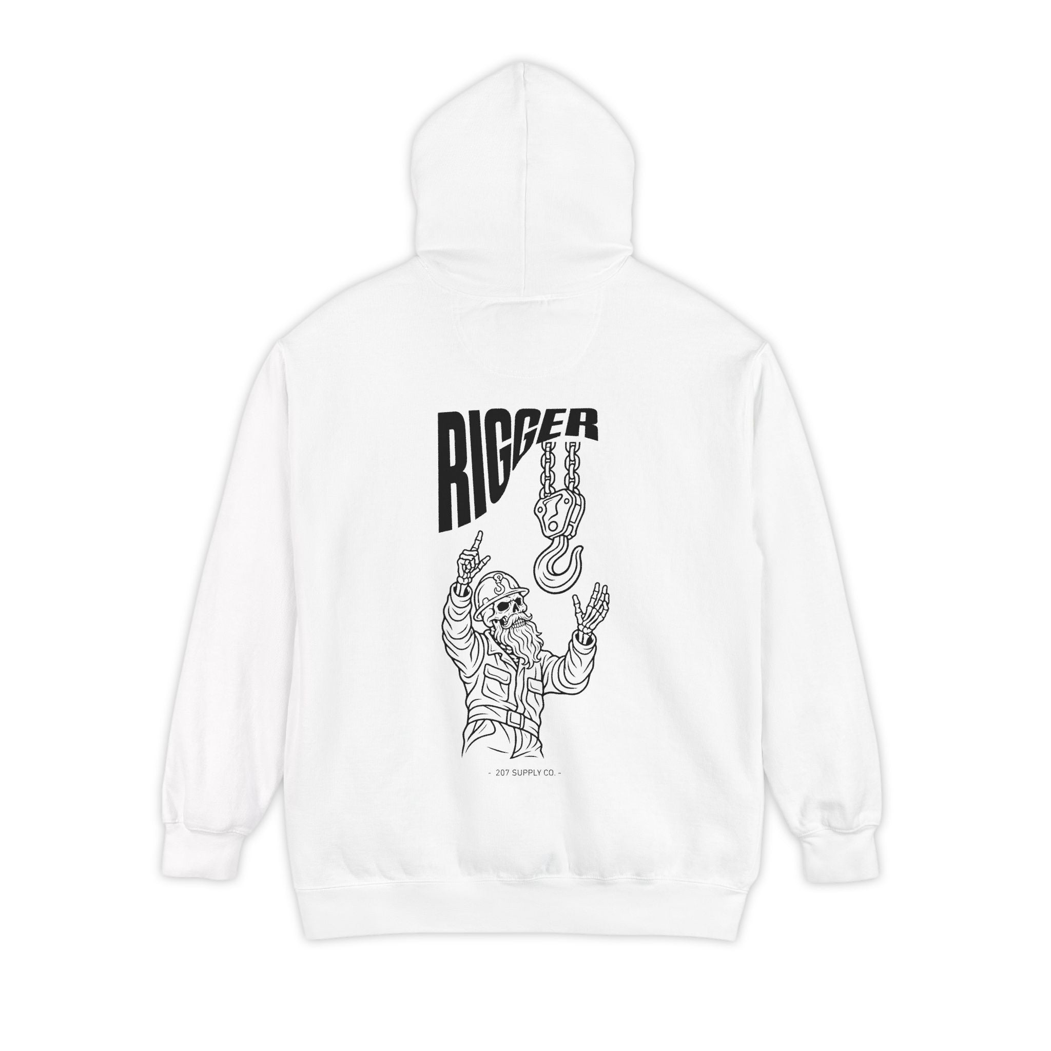 Rigger Skull Hoodie