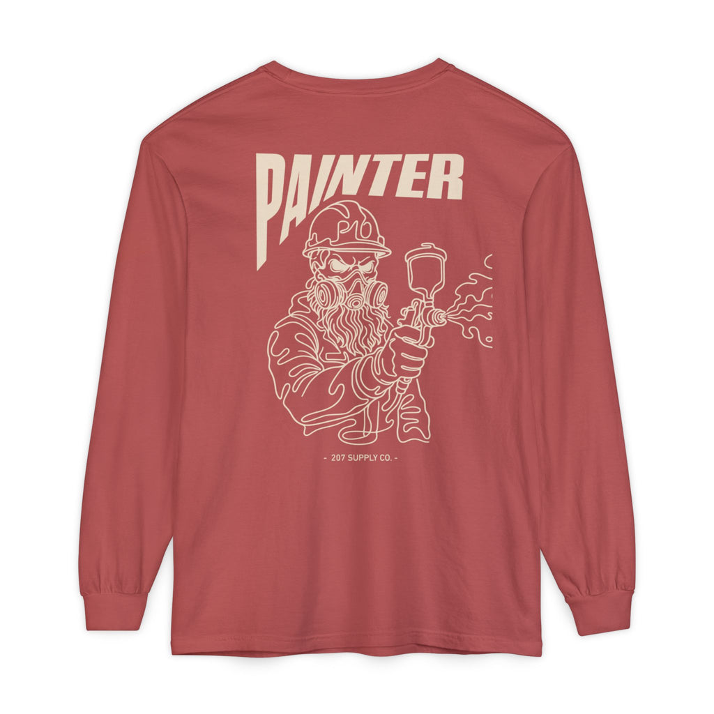 Painter Skull Long Sleeve - Dark