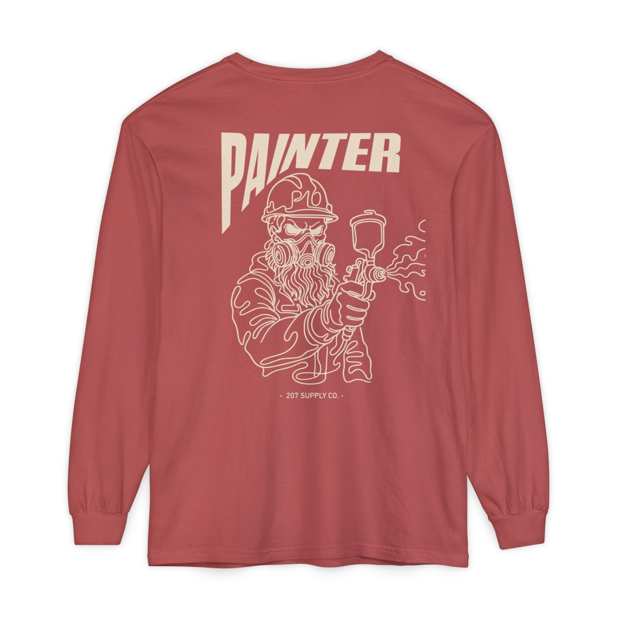 Painter Skull Long Sleeve - Dark