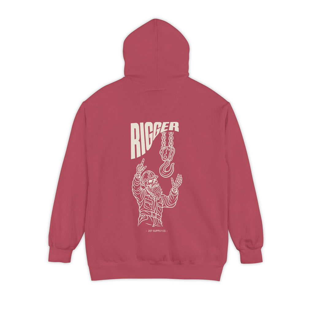 Rigger Skull Hoodie - Dark