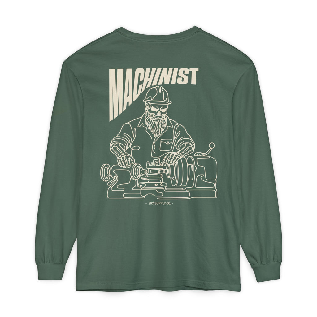 Machinist Skull Long Sleeve - Dark