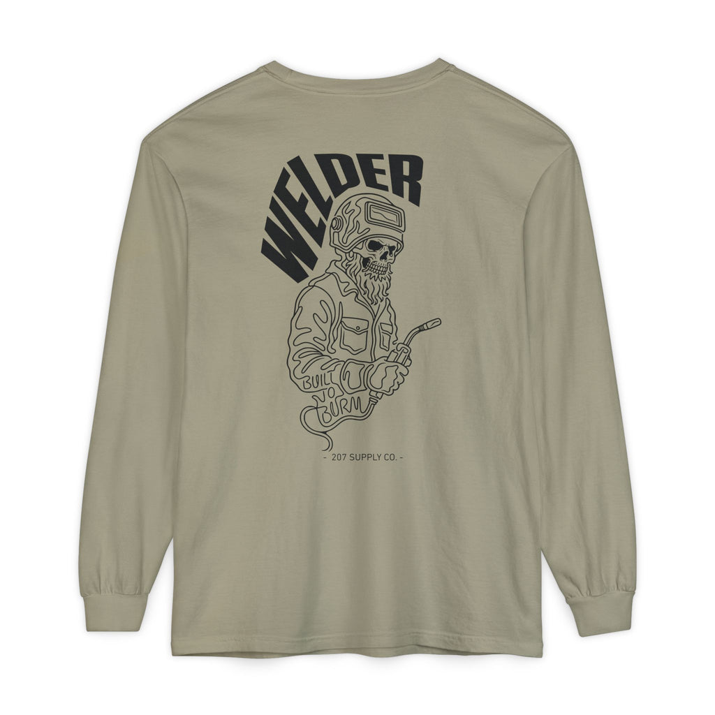 Welder Skull Long Sleeve Tee