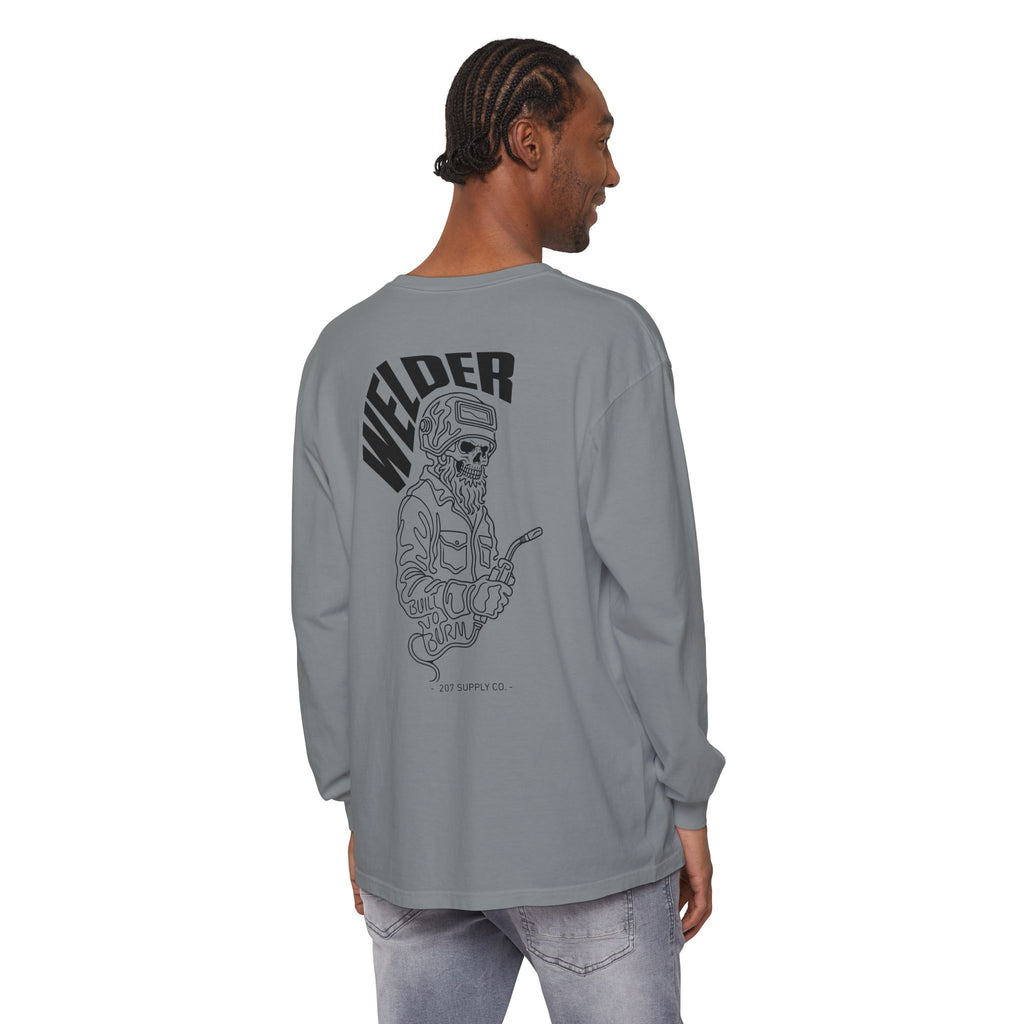 Welder Skull Long Sleeve Tee