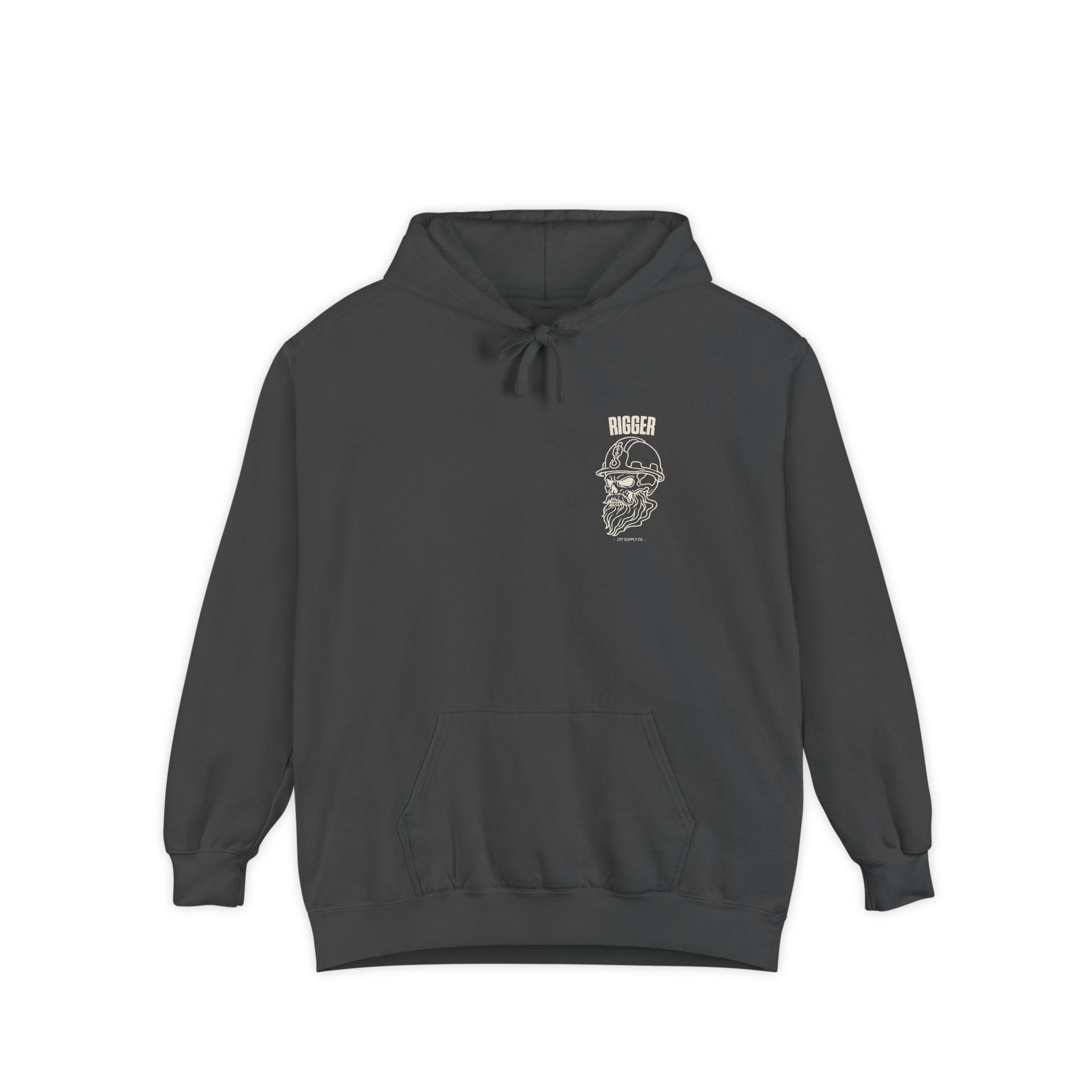 Rigger Skull Hoodie - Dark