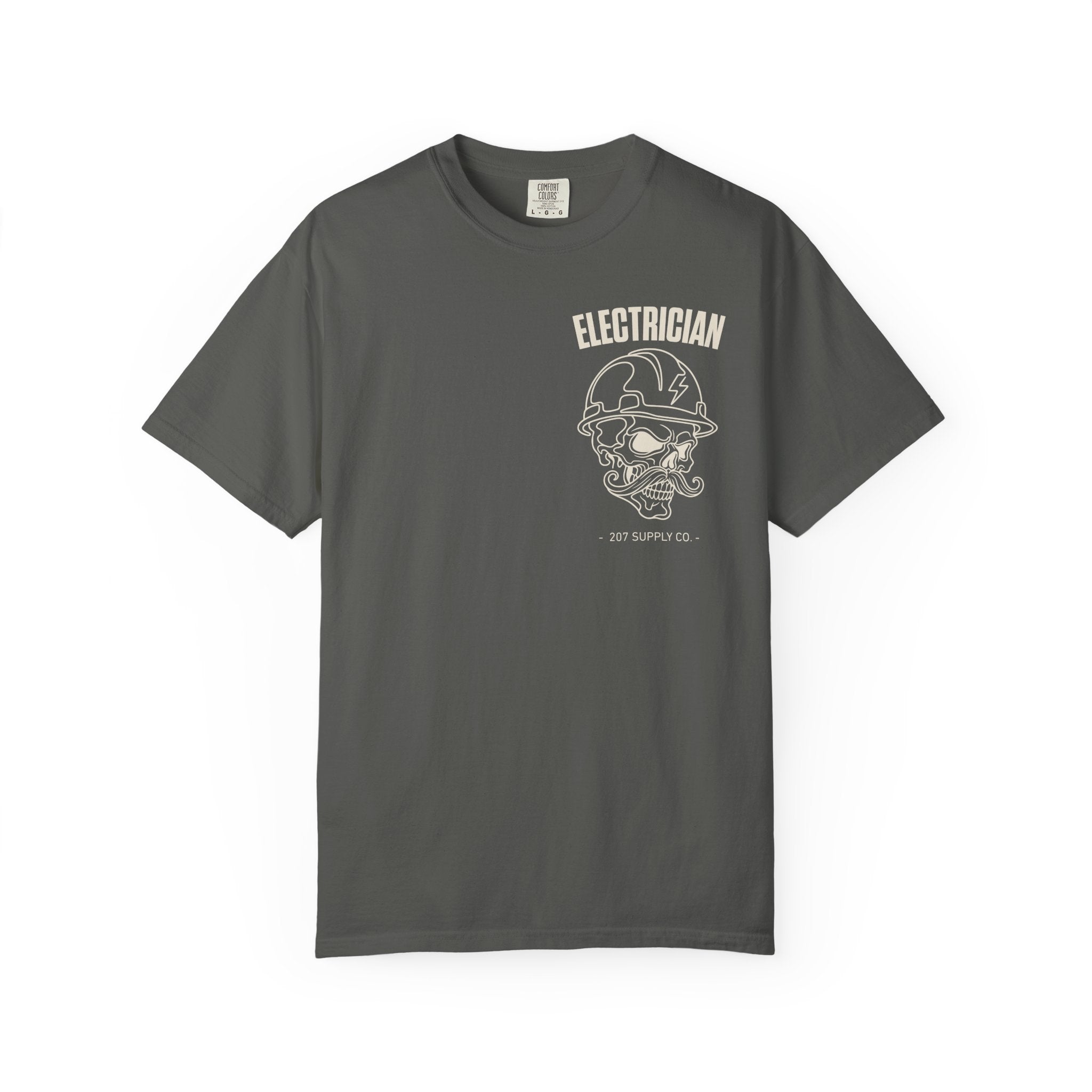 Electrician Skull Tee - Dark